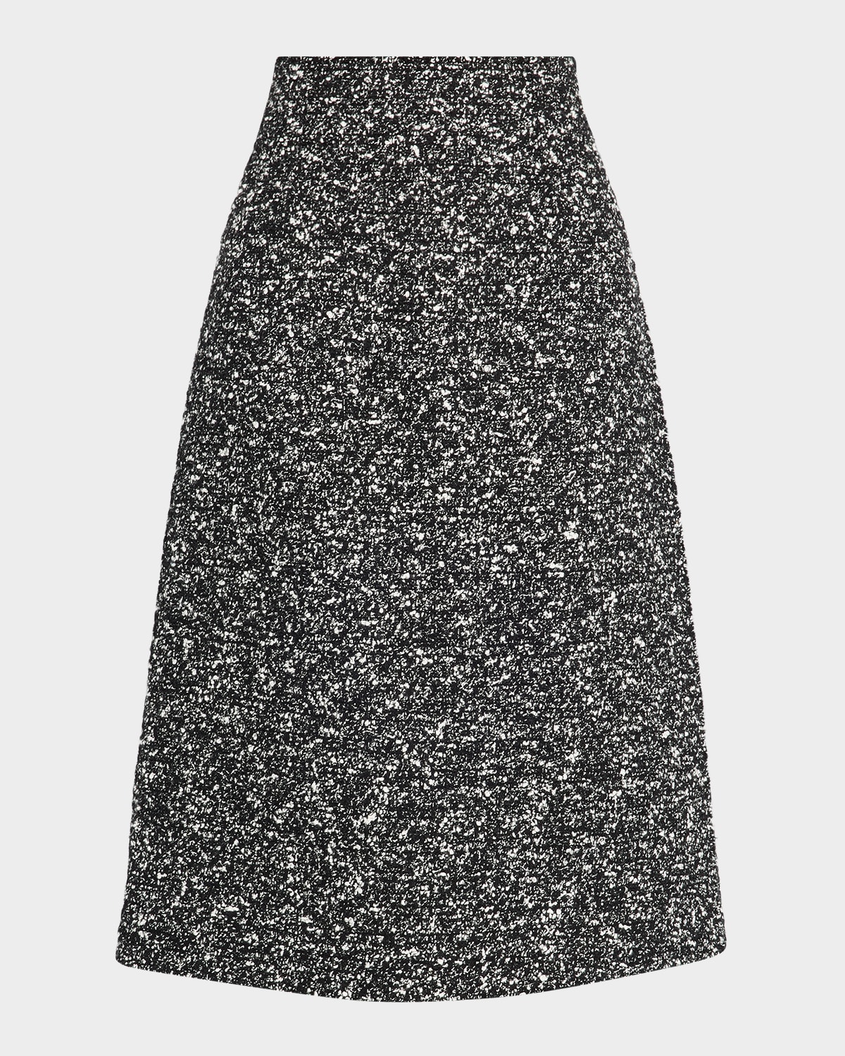 Lafayette 148 New York A-Line Boucle Tweed Midi Skirt