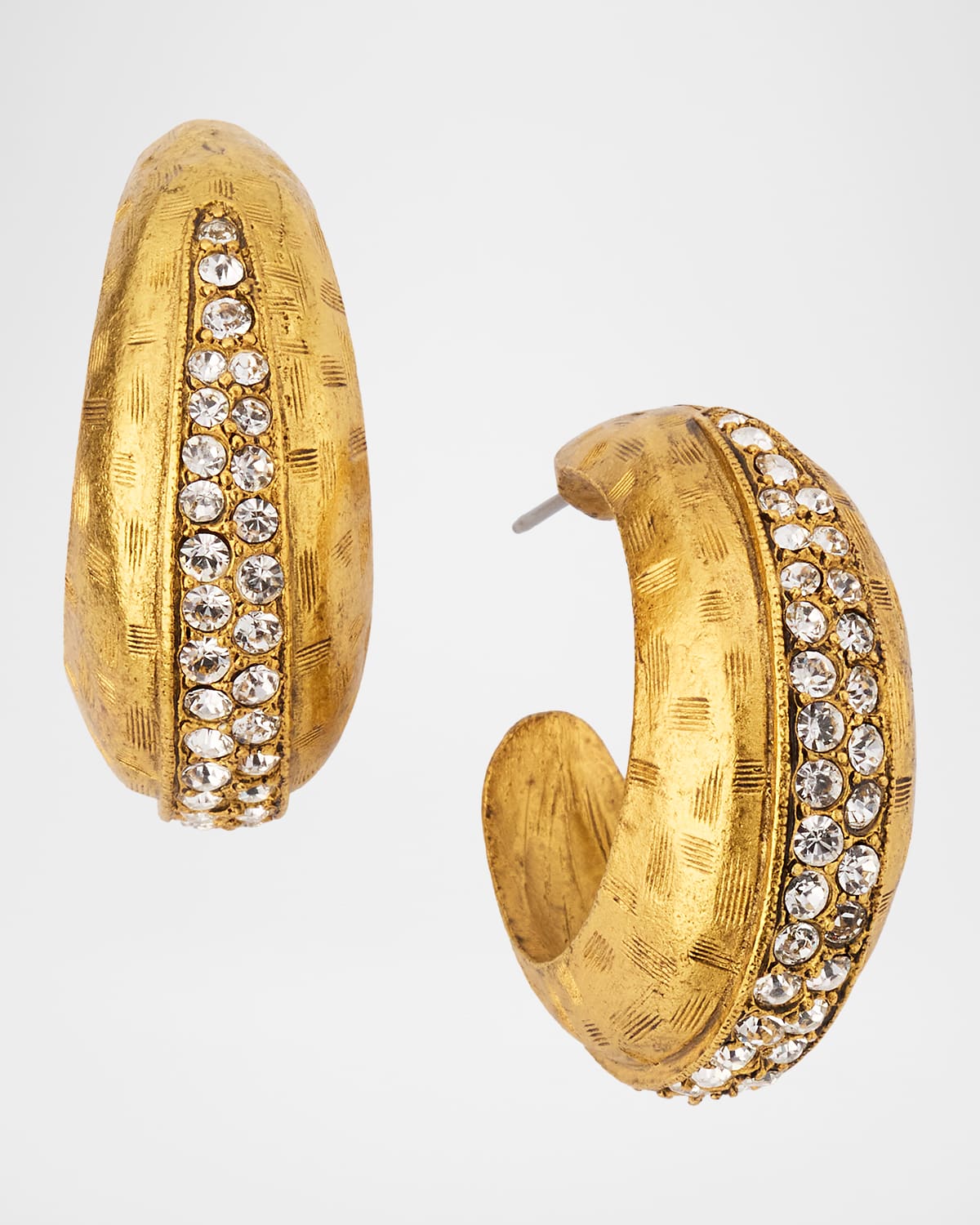 Elizabeth Cole Eurie Hoop Earrings