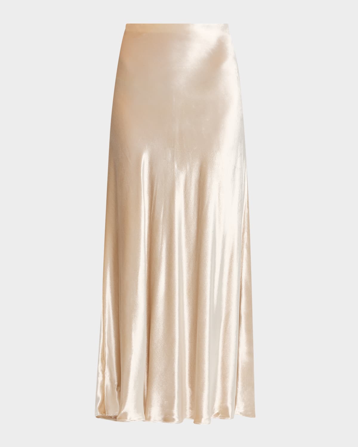 Alberta Ferretti High-waist Velvet Maxi Skirt In Animal Print