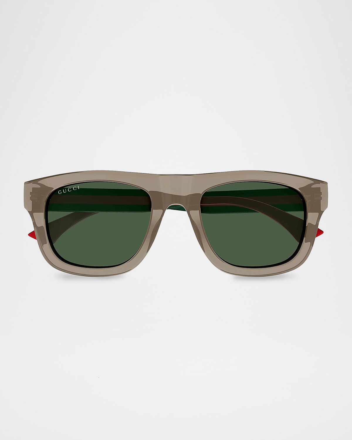 Gucci Men 's New Pop Web 52mm Square Acetate Sunglasses