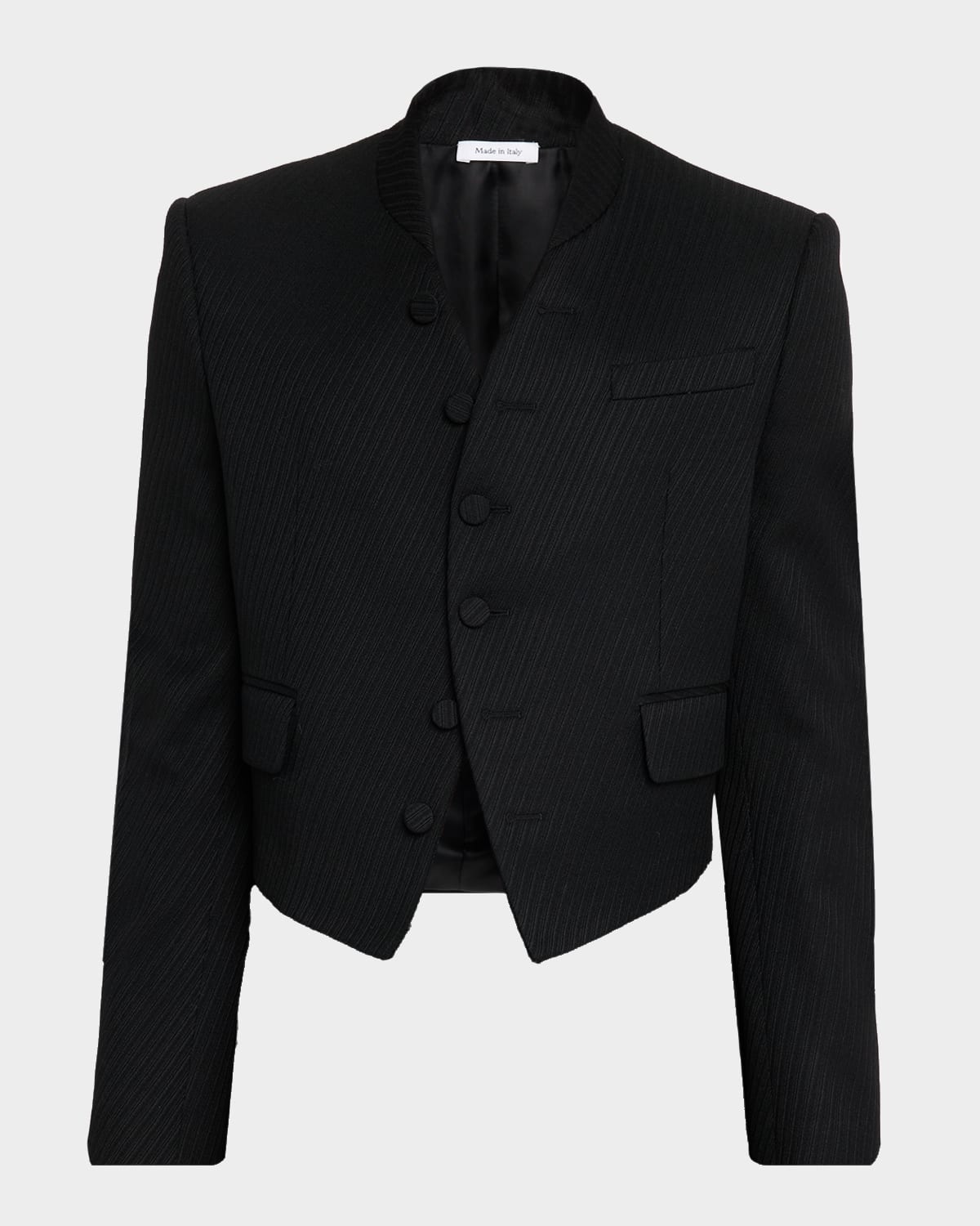 McQueen Men 's Shrunken Exploded Tweed Blazer