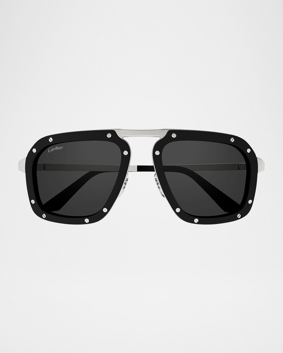 Cartier Full-frame Sunglasses In Black