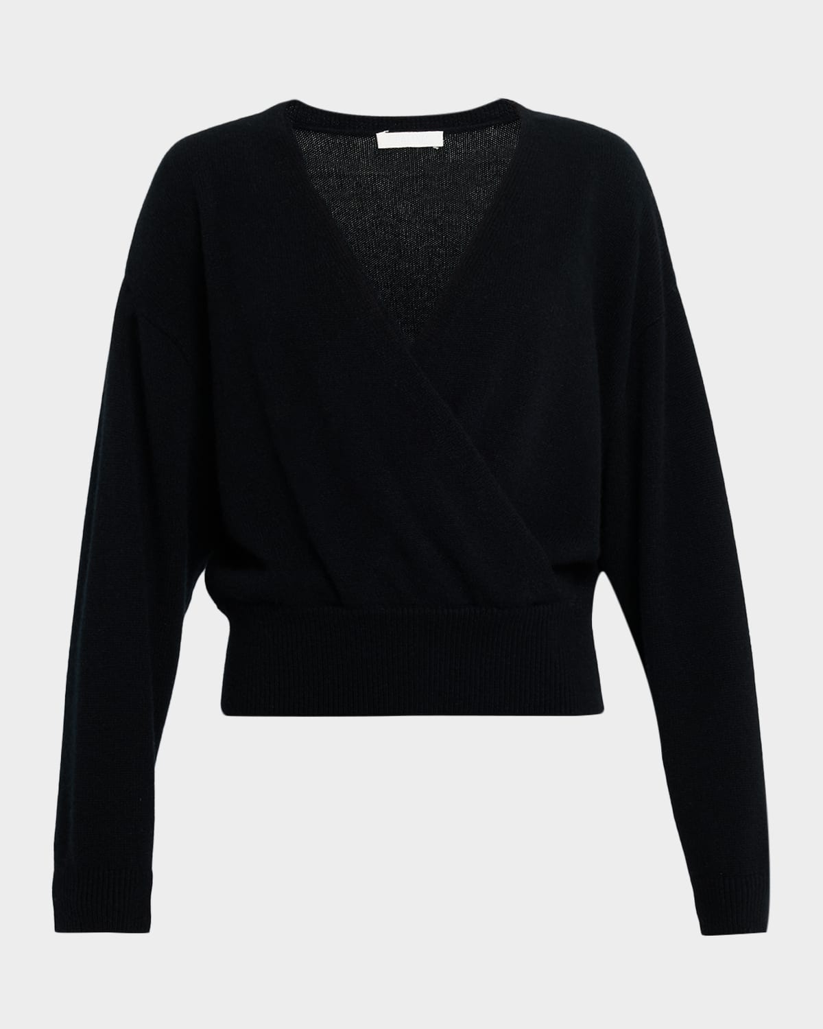 Sablyn Koda Cashmere Wrap Sweater In Black