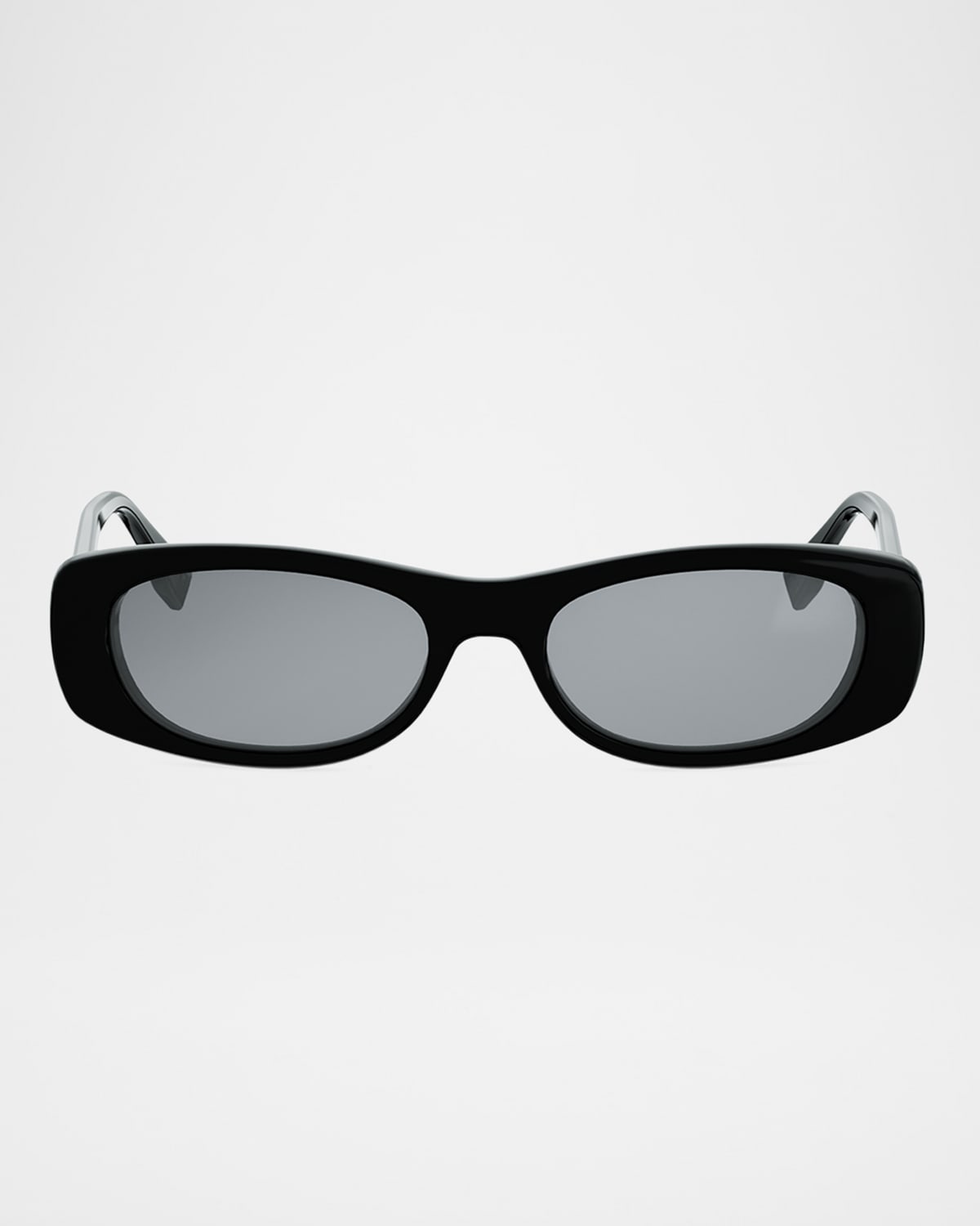 Fendi FF 53mm Squared Oval Sunglasses
