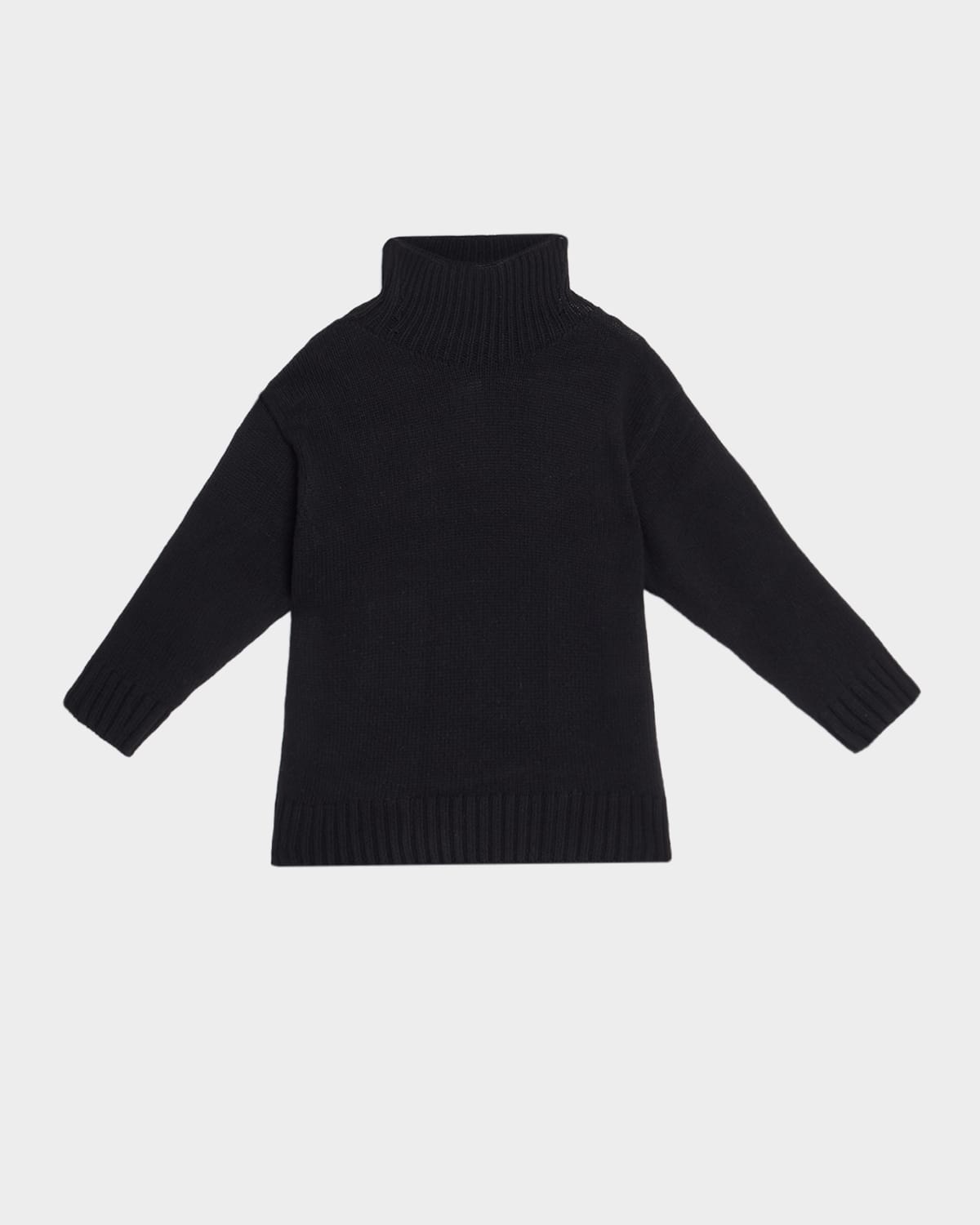 Polo Ralph Lauren Wool-cashmere Turtleneck Sweater In Black