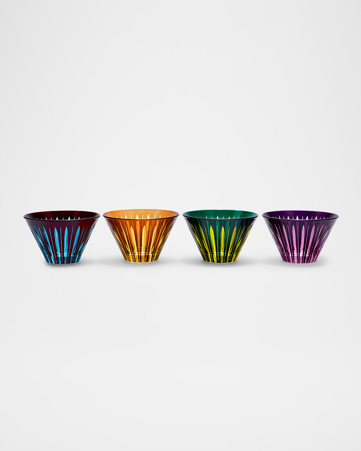 L'objet Prism Condiment Bowls, Set Of 4 In Multi