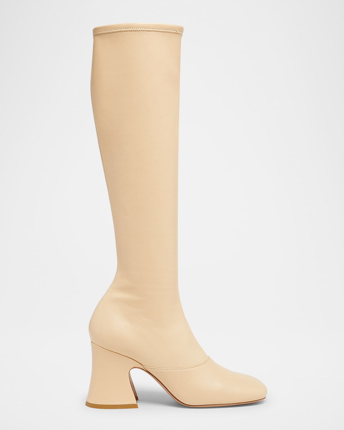 Chloe Janis Leather Knee-High Boots