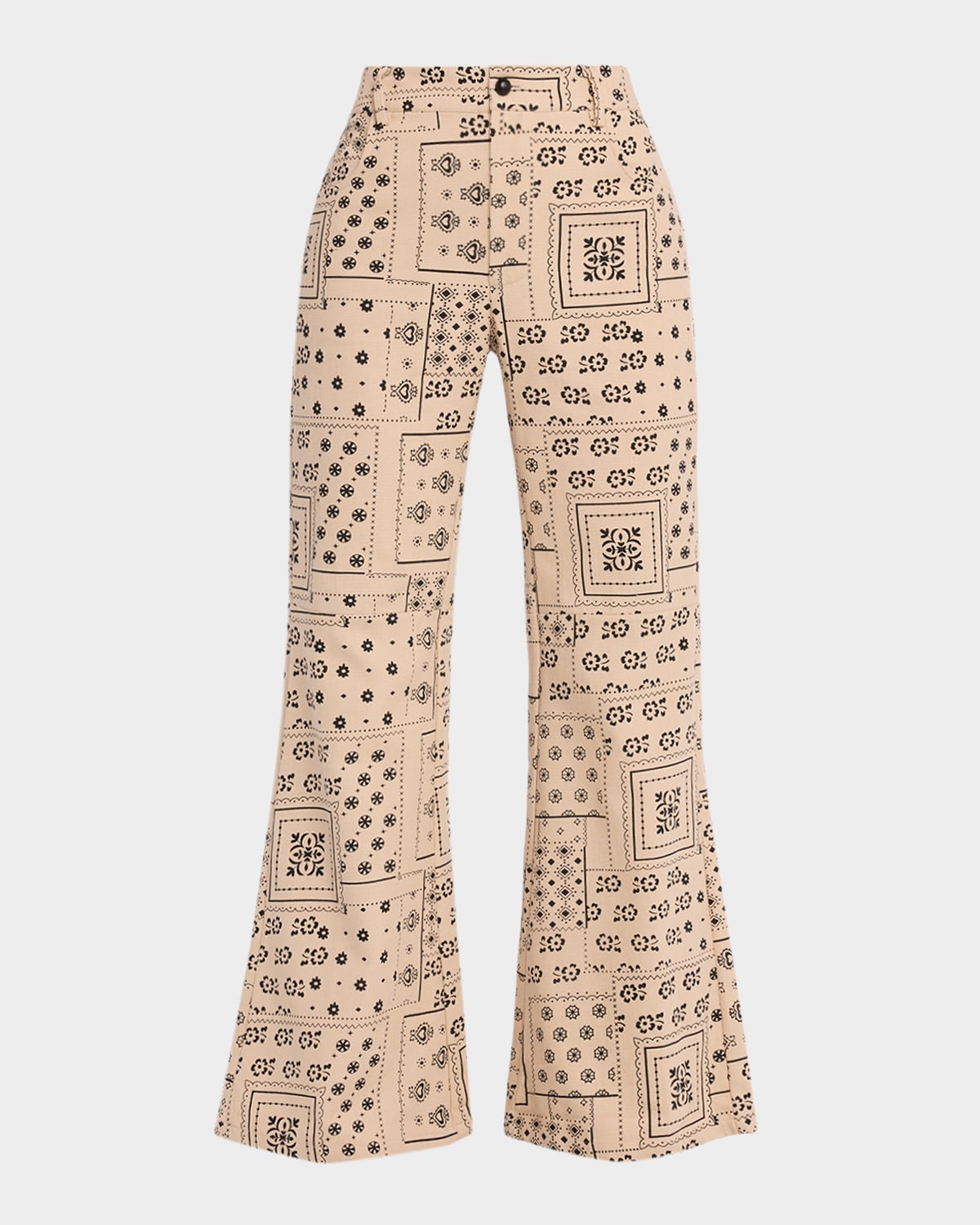 Alix Of Bohemia Bunny Flare Jeans In Brown