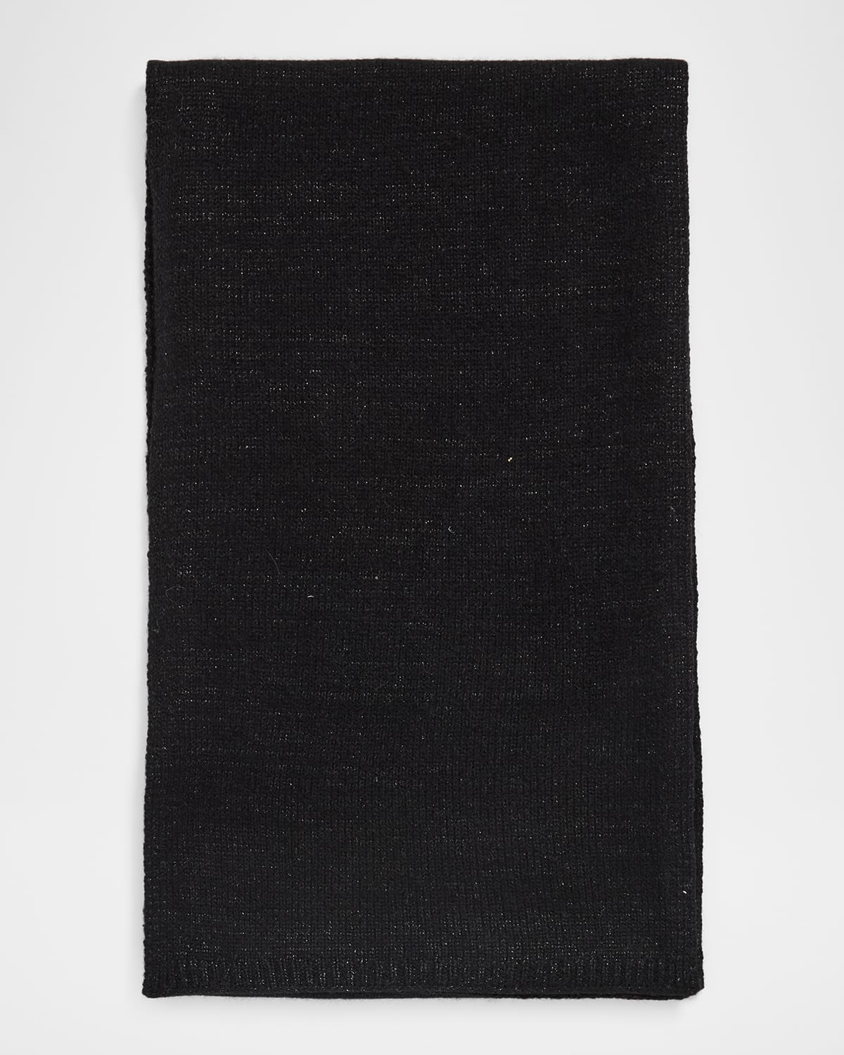 Carolyn Rowan Lurex Cashmere Scarf In Black