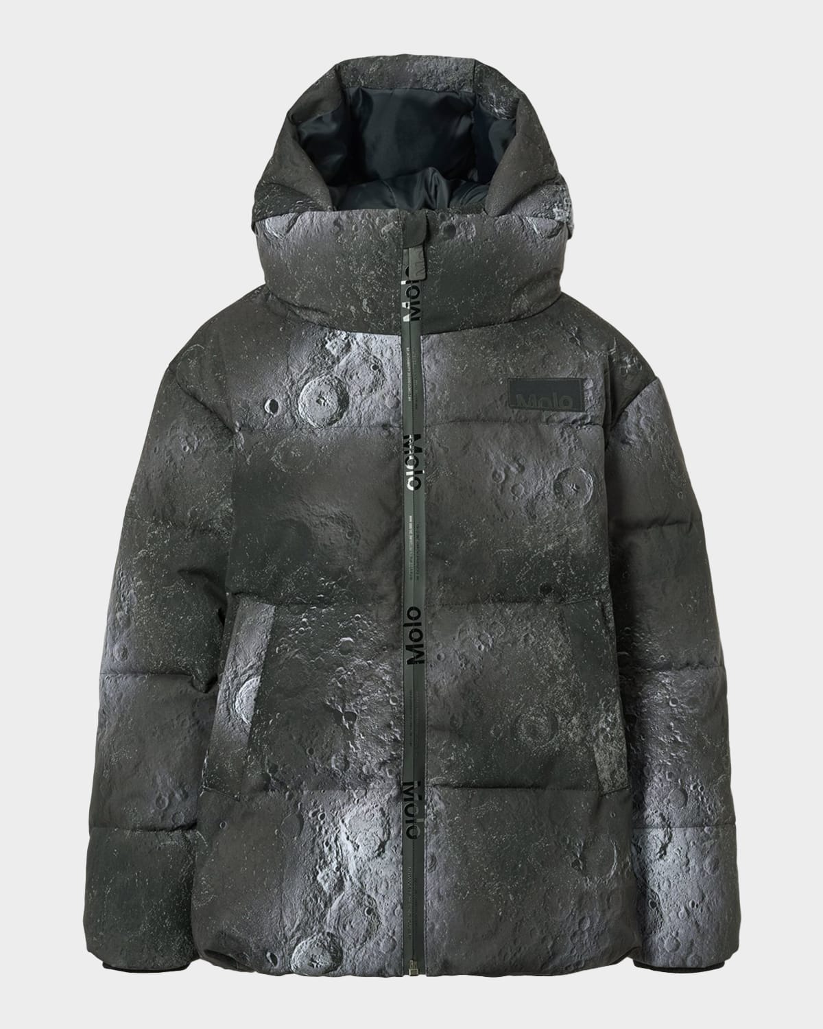 Molo Boy 's Hilo Hooded Ski Jacket, Size 4-7