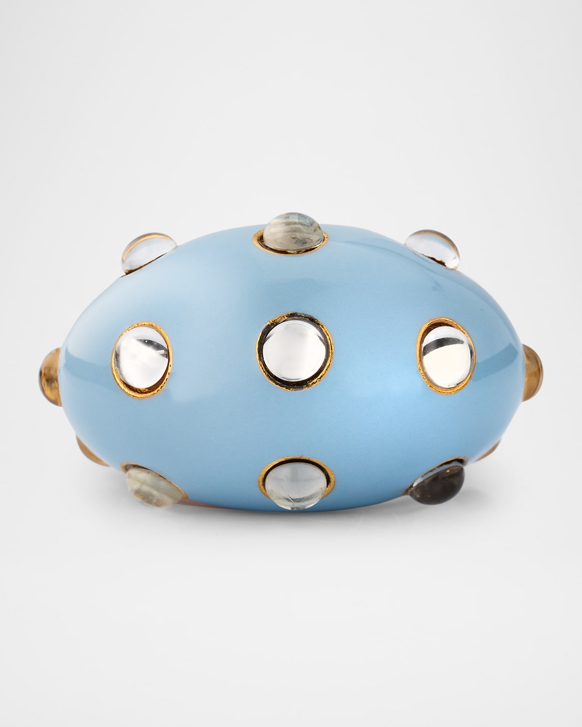 Oscar de la Renta Cabochon Enamel Ring