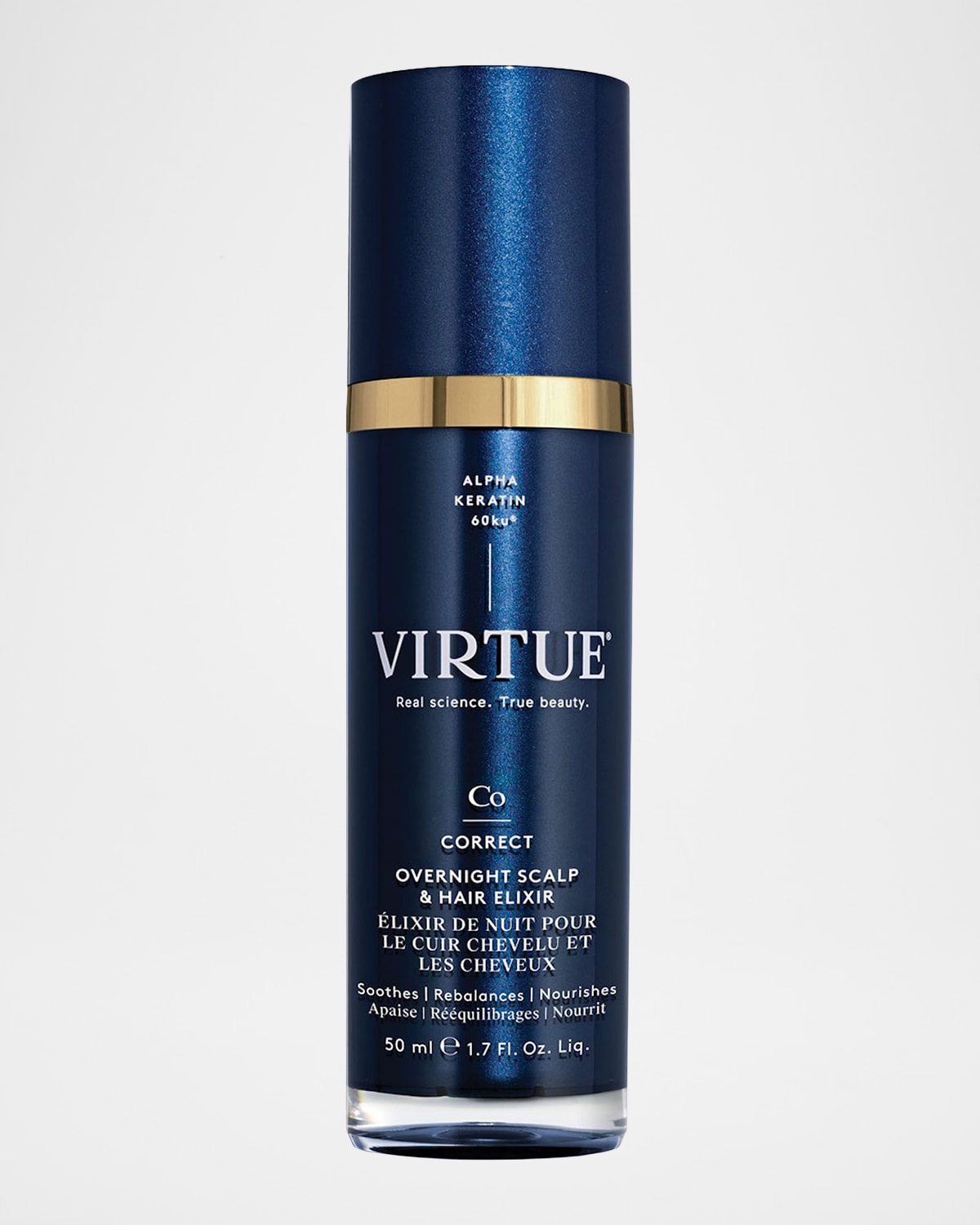 Virtue Overnight Scalp & Hair Elixir, 1.7 oz.