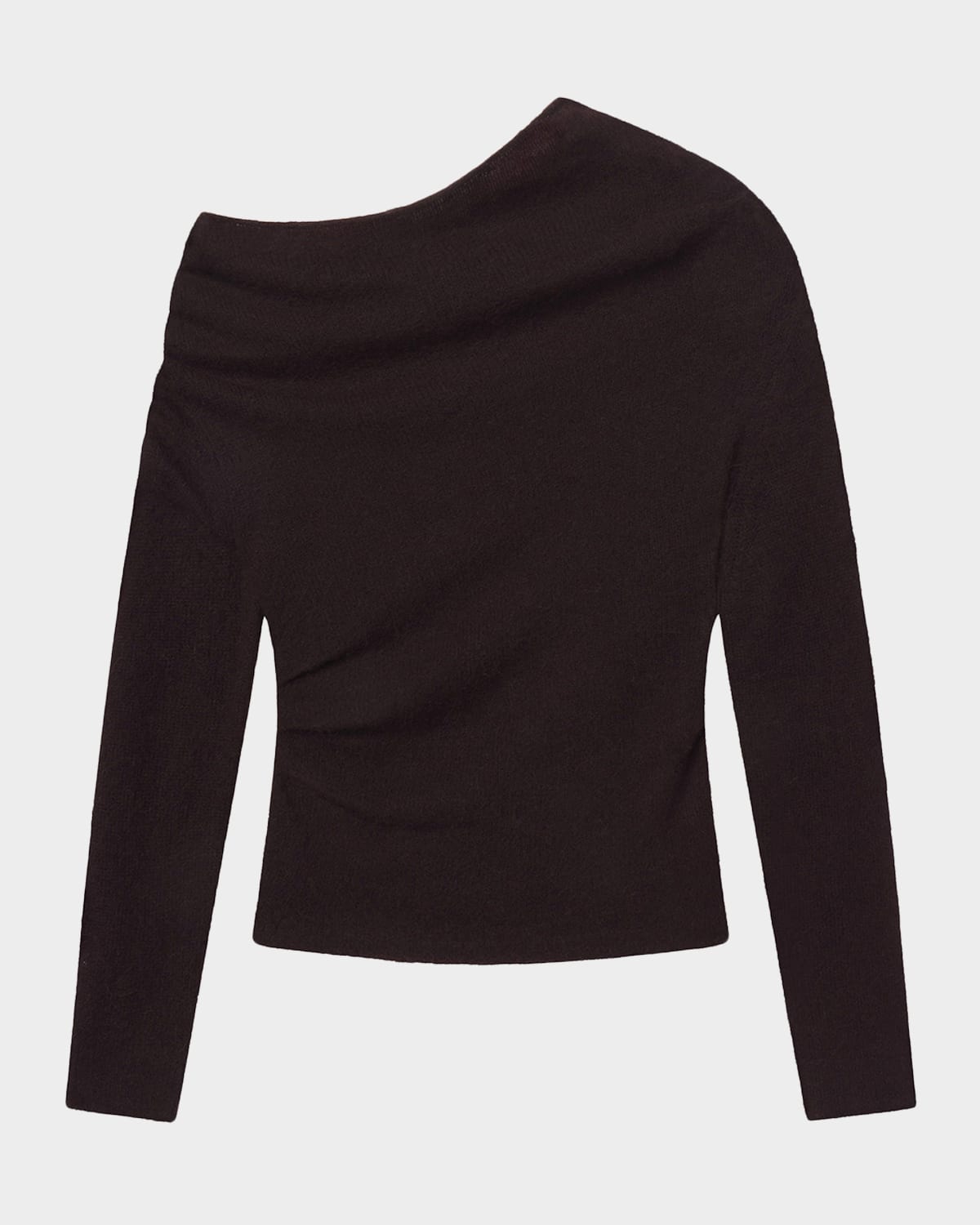 A.l.c Freya Brushed Alpaca Sweater In Brown