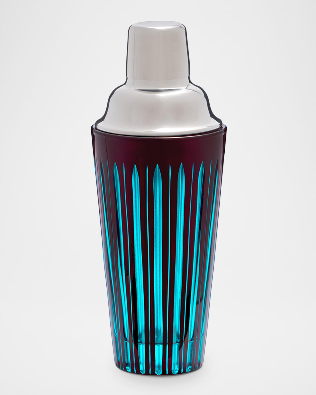 L'objet Prism Cocktail Shaker, 10 Oz. In Red