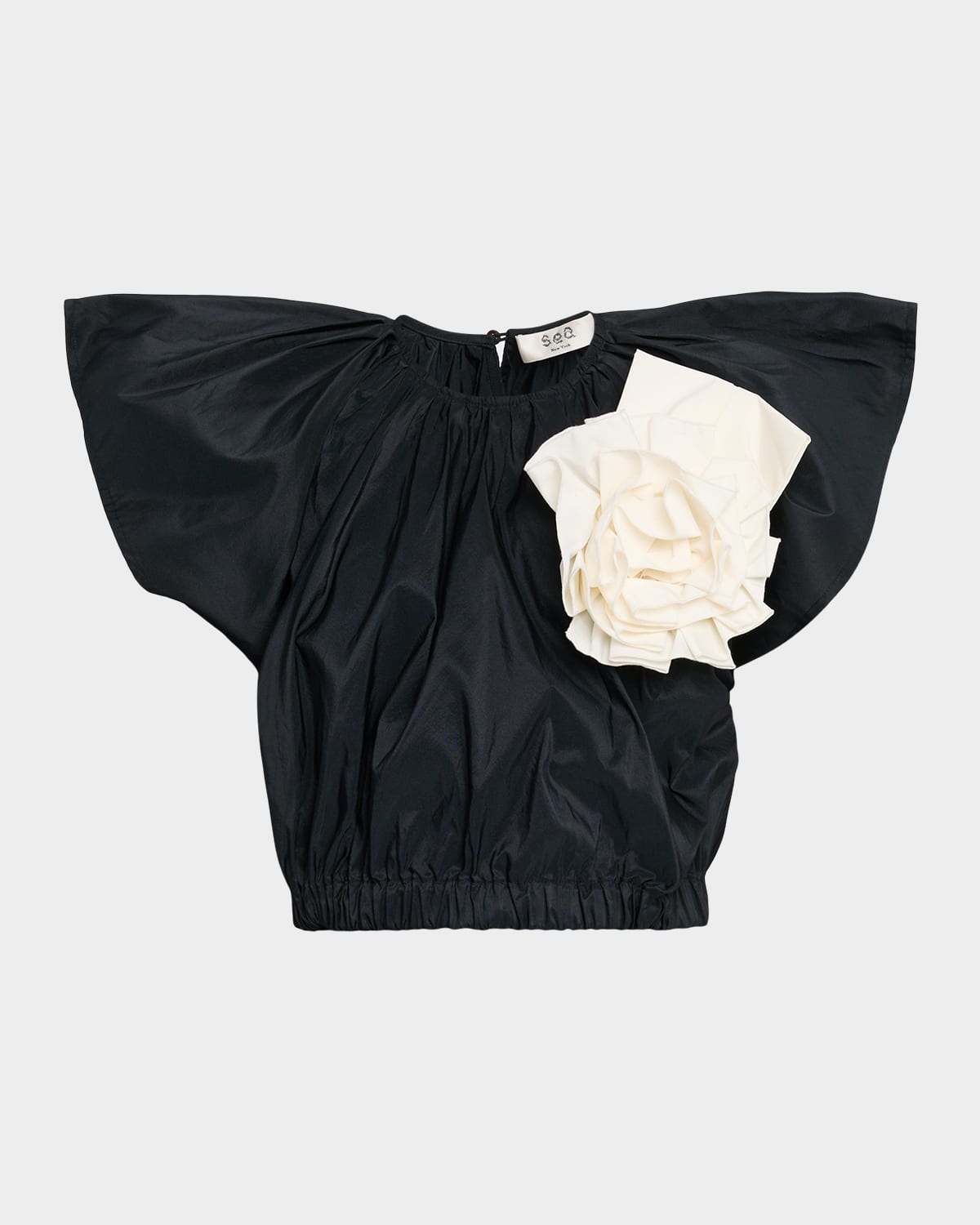 Sea Laurie Flutter-Sleeve Top