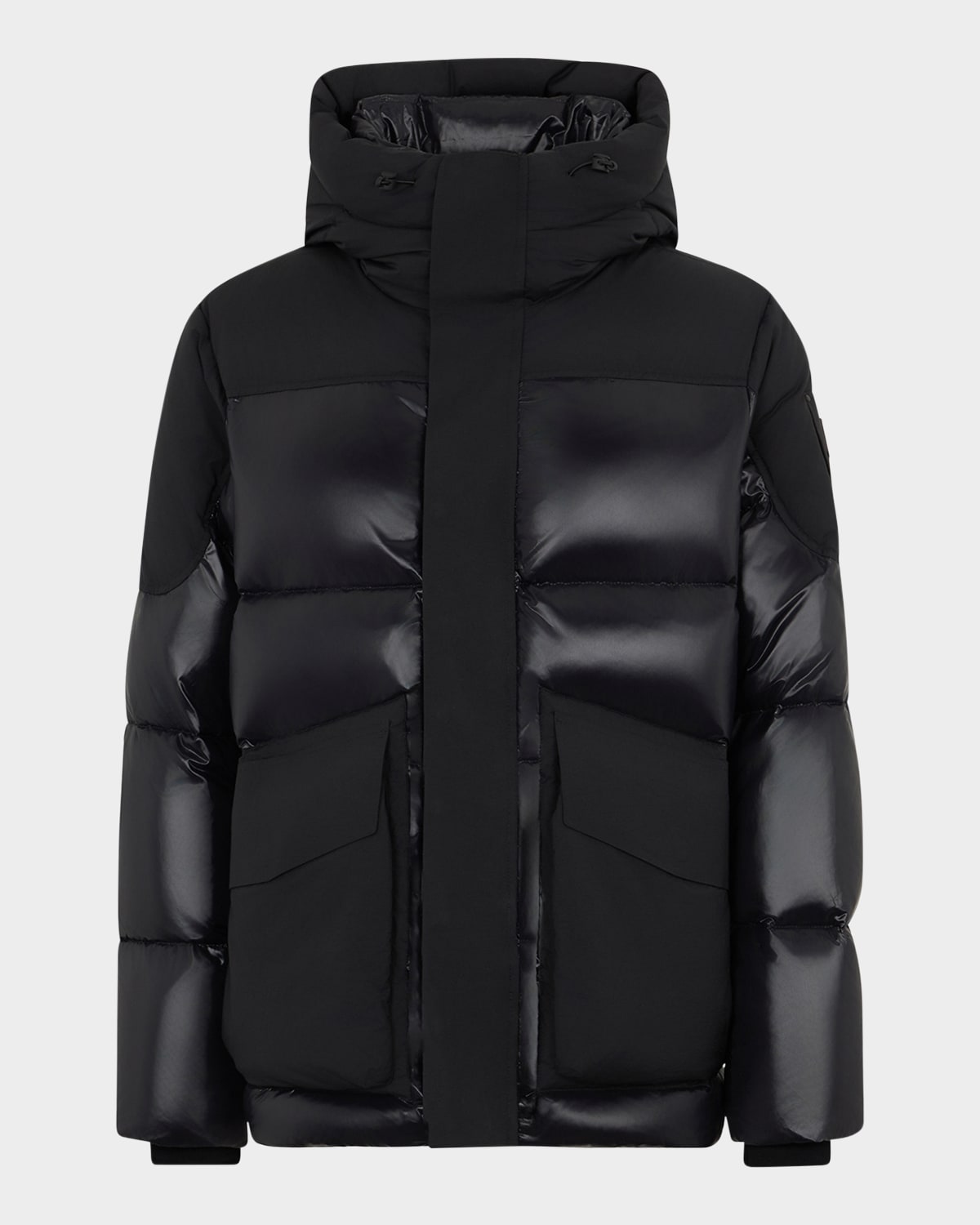 Moose Knuckles Men's Briar 3q Puffer Jacket In Black