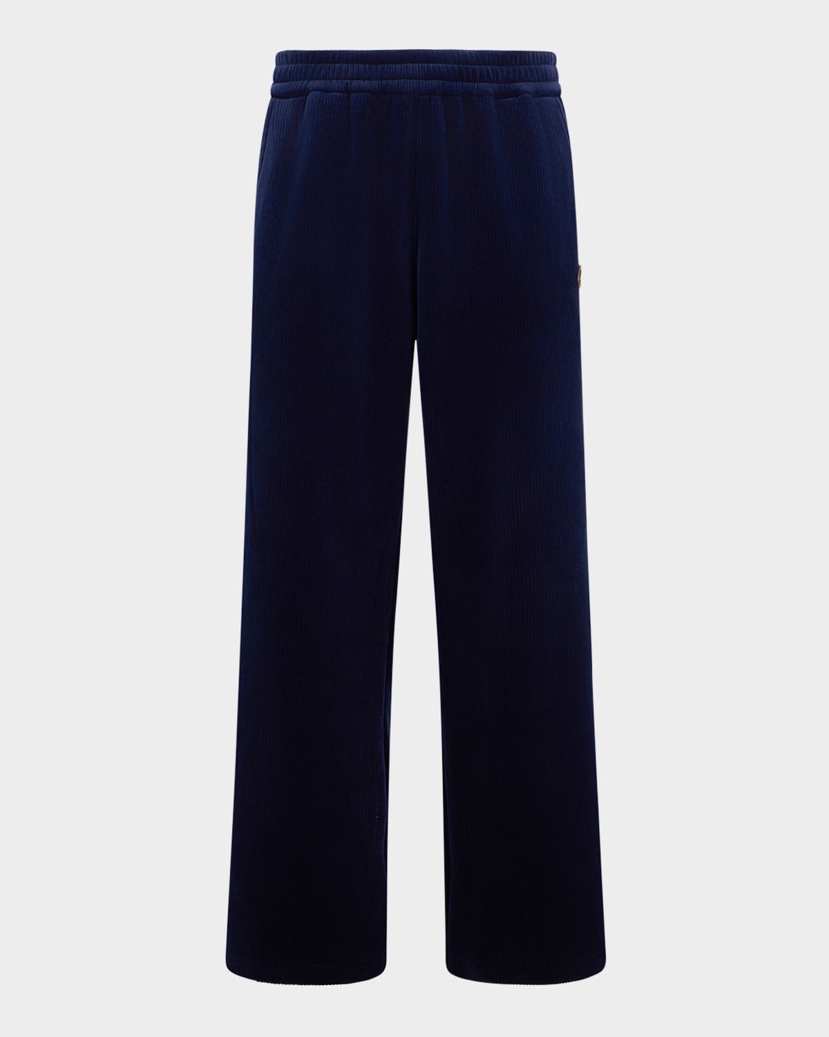 Moose Knuckles Men's Preston Velour Sweatpants In Blue