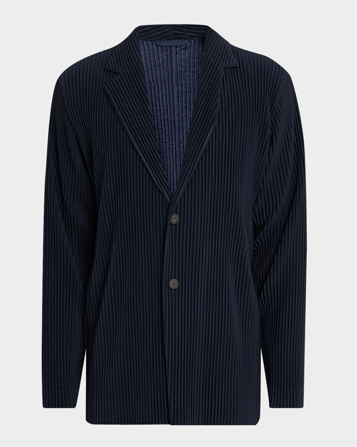 Homme Plisse Issey Miyake Men 's Pleated Basics Jacket