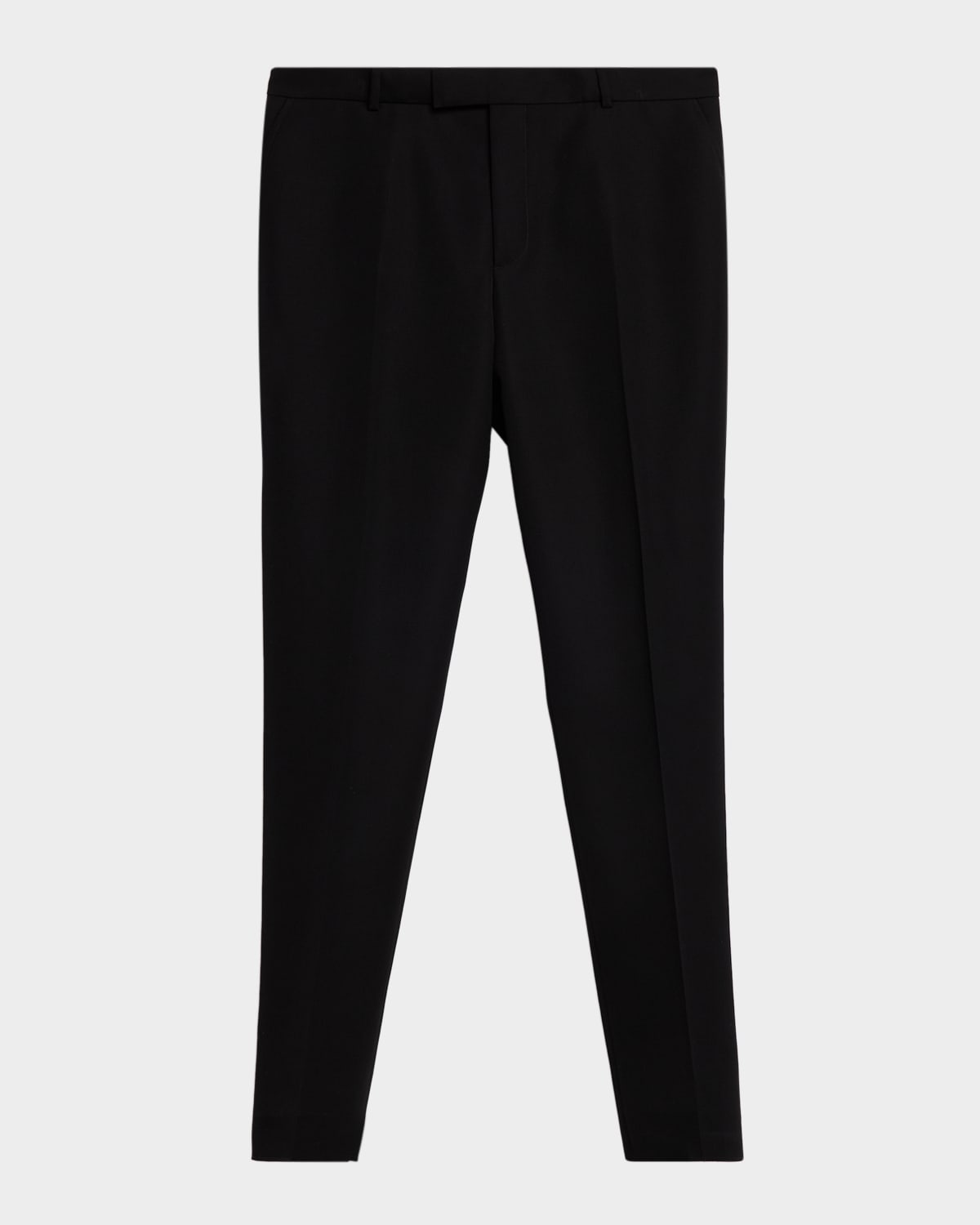 McQueen Men 's Wool Cigarette Pants