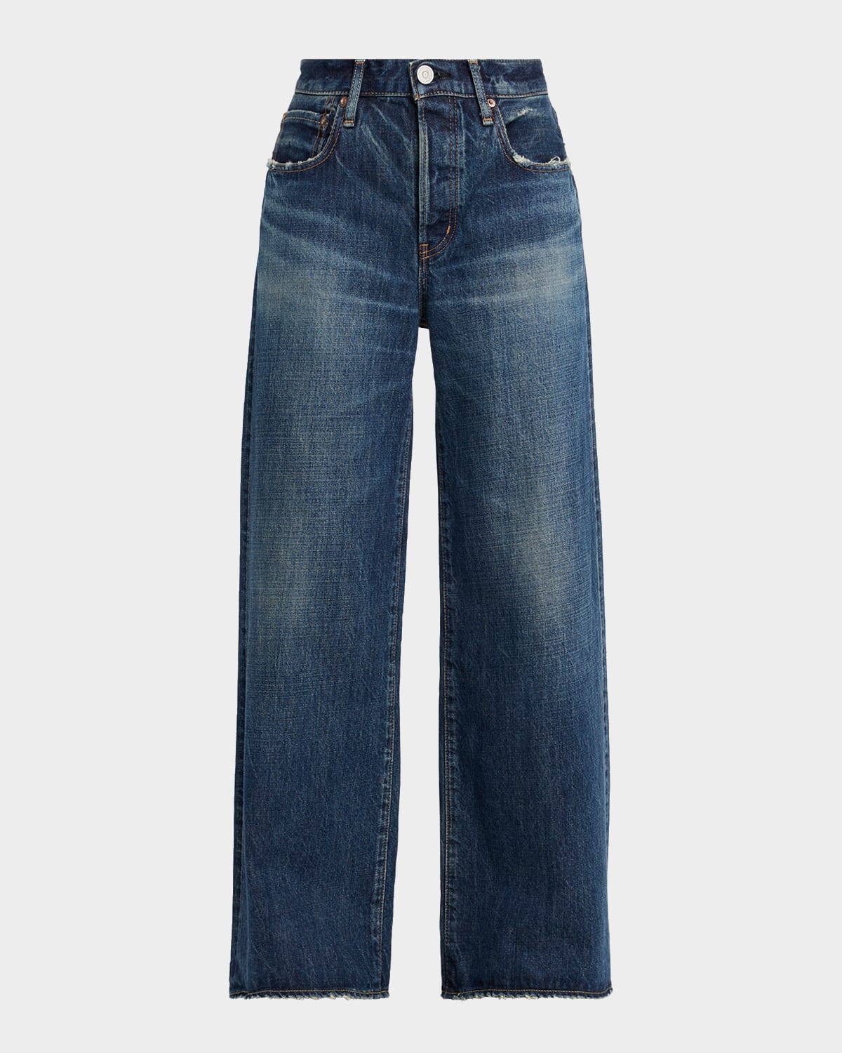 MOUSSY VINTAGE McDavid Wide Straight Jeans
