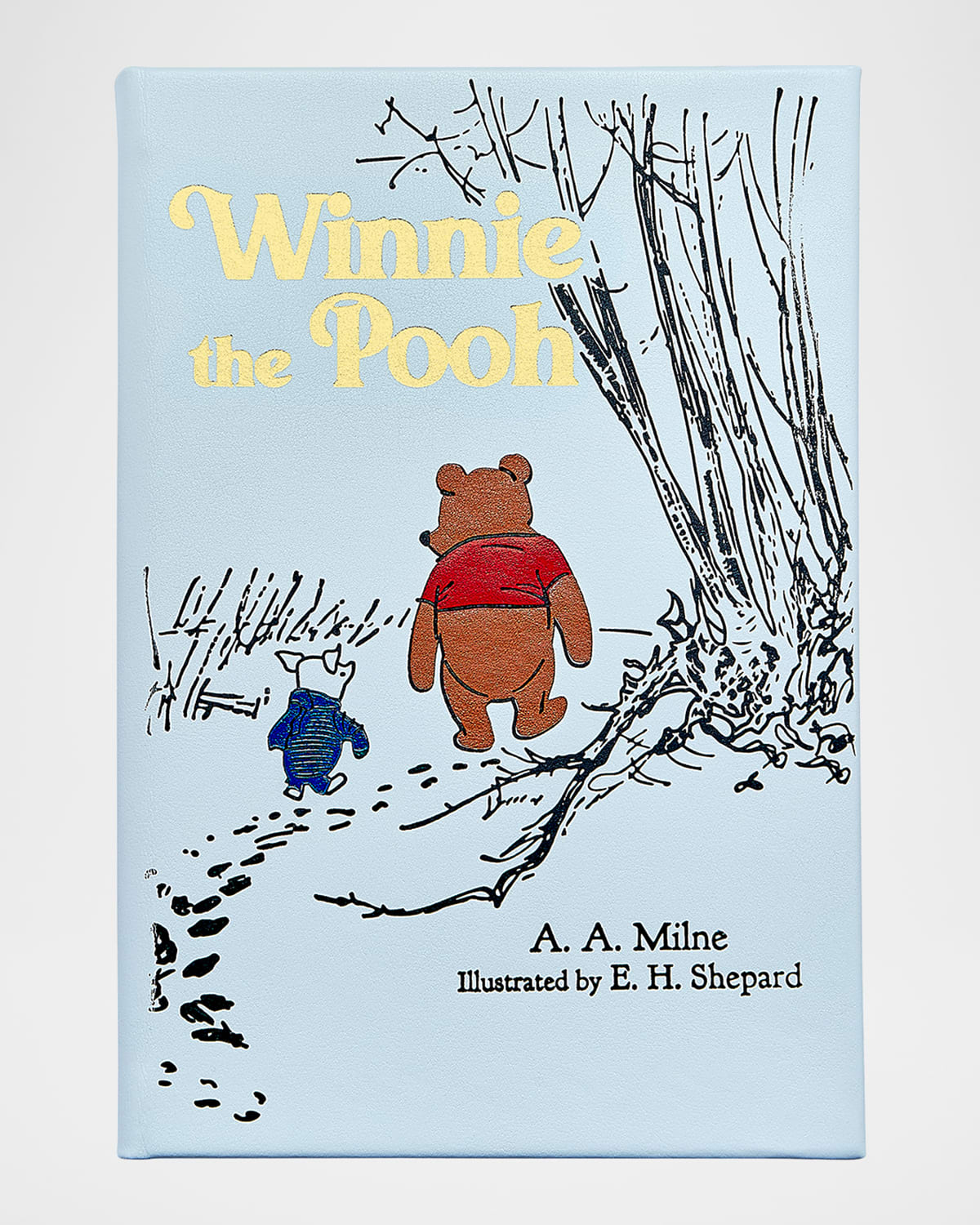 Graphic Image Winnie The Pooh: The Classic Edition Leather-bound Book By A. A. Milne In Blue