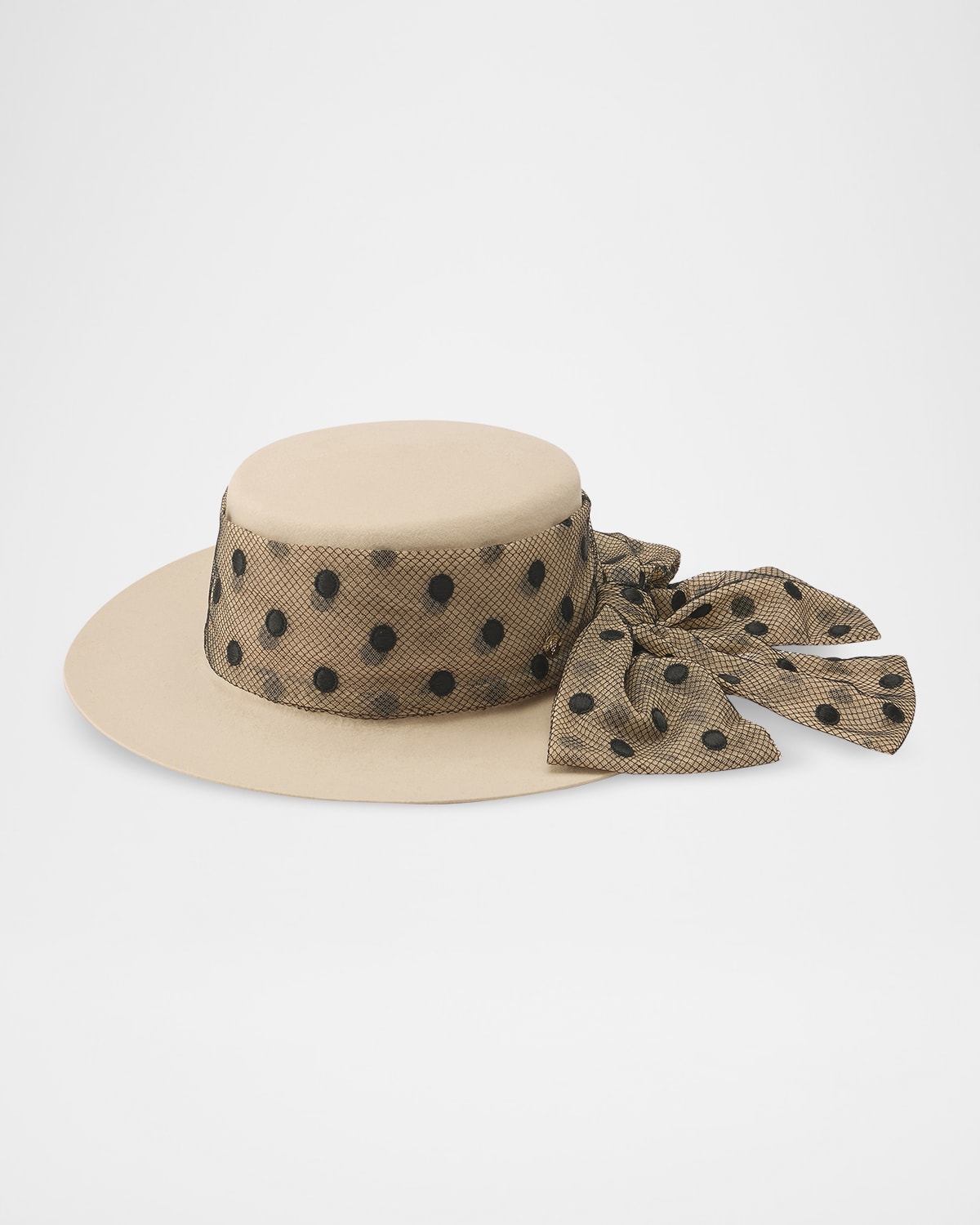 Helen Kaminski Honor Conscious Wool Boater Hat In Neutral