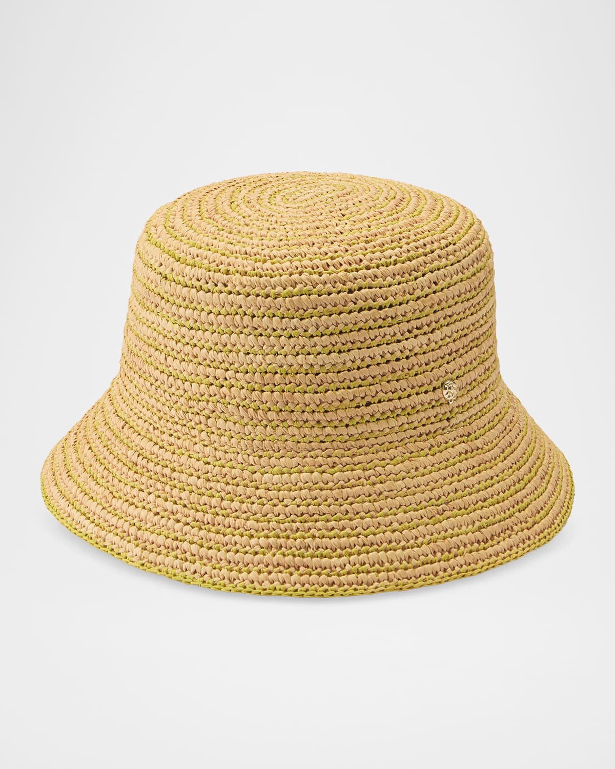 Helen Kaminski Nala Raffia Crochet Bucket Hat In Neutral