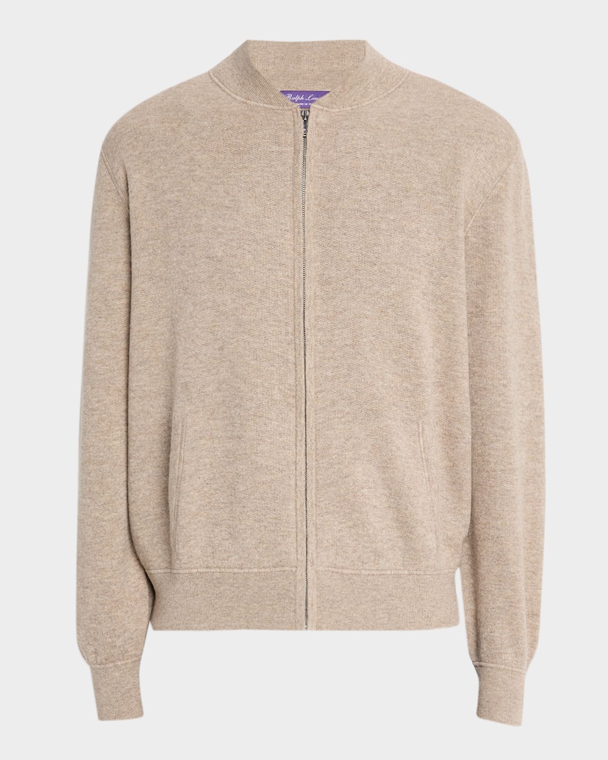 Ralph Lauren Purple Label Men's Cashmere Full-Zip Sweater