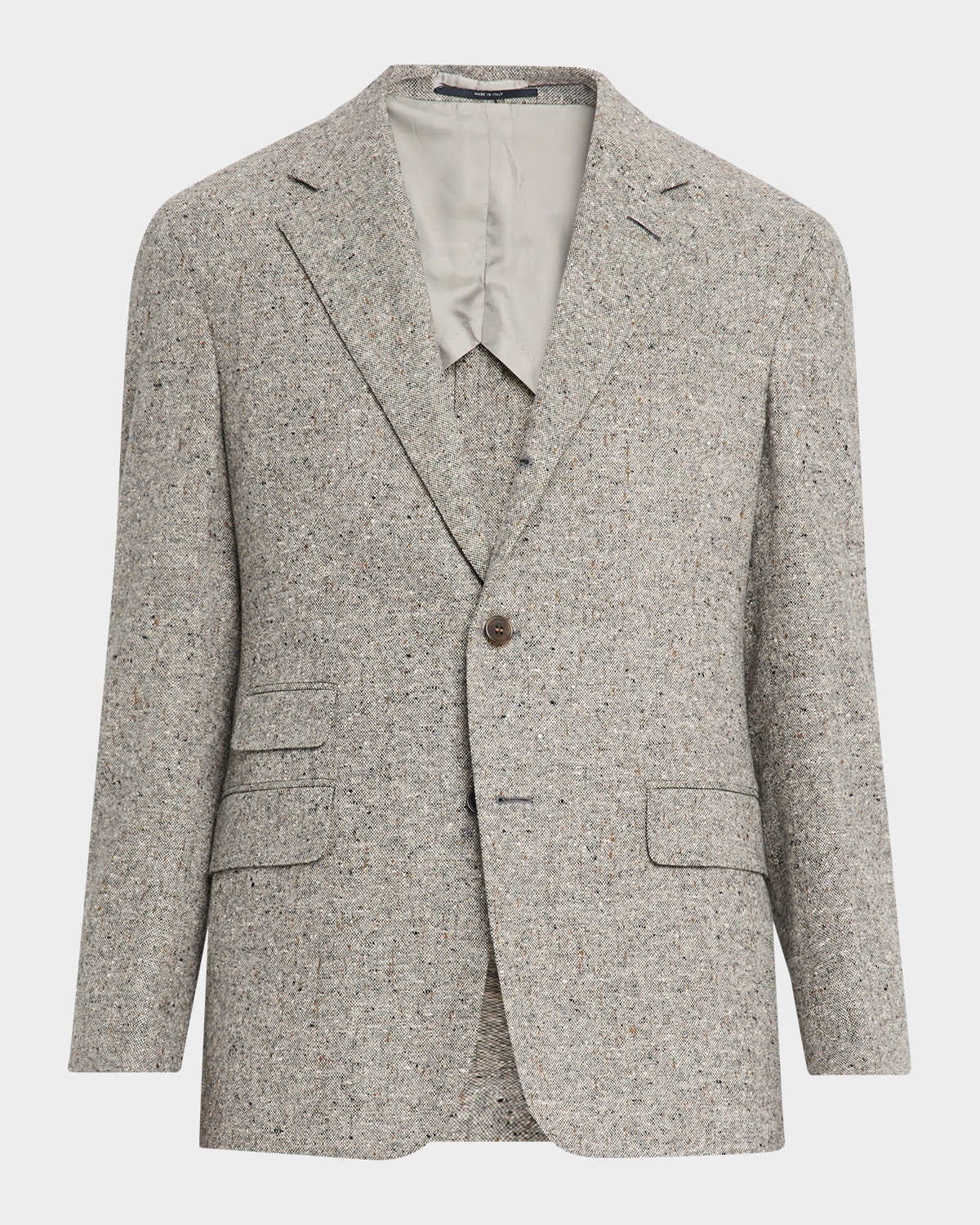 dunhill Men 's Wool Tweed Donegal Single-Breasted Sport Coat