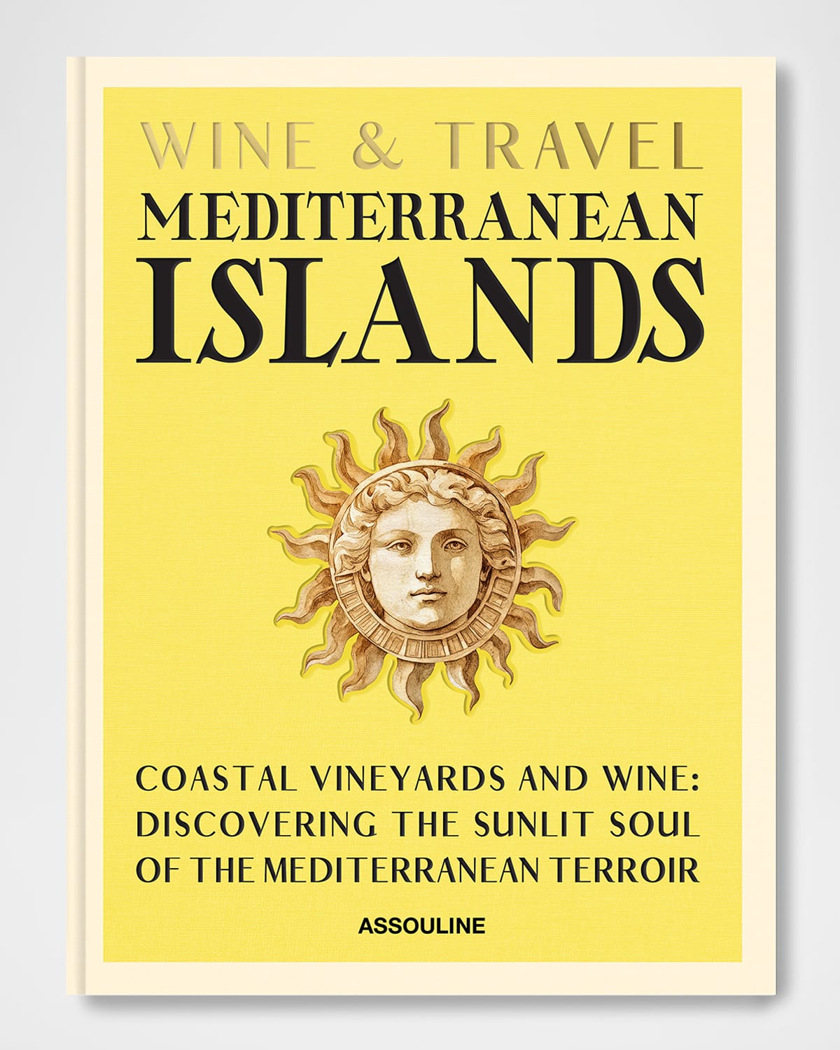Assouline Mediterranean Islands Book In Yellow