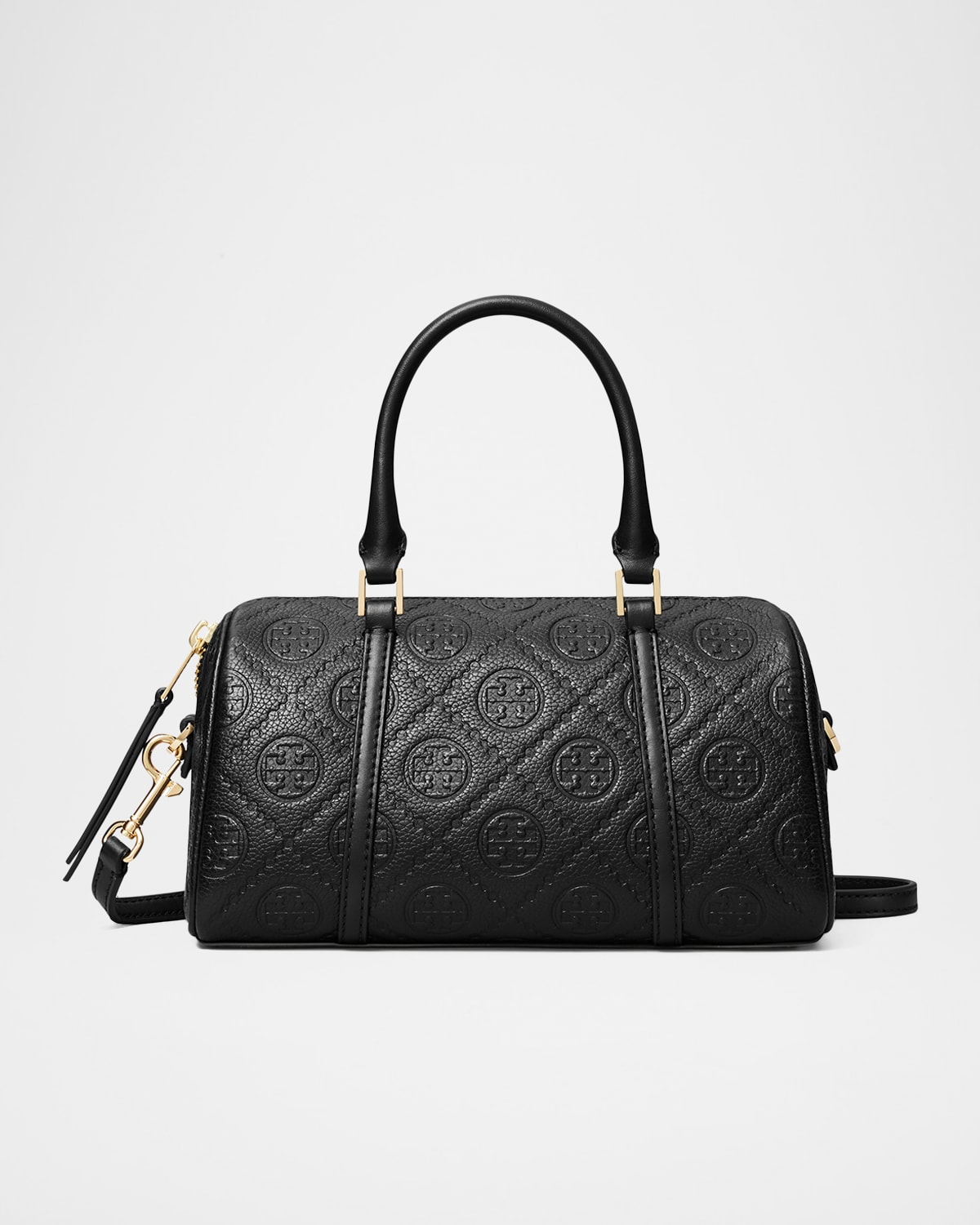 Tory Burch T Monogram Debossed Crossbody Bag In Black