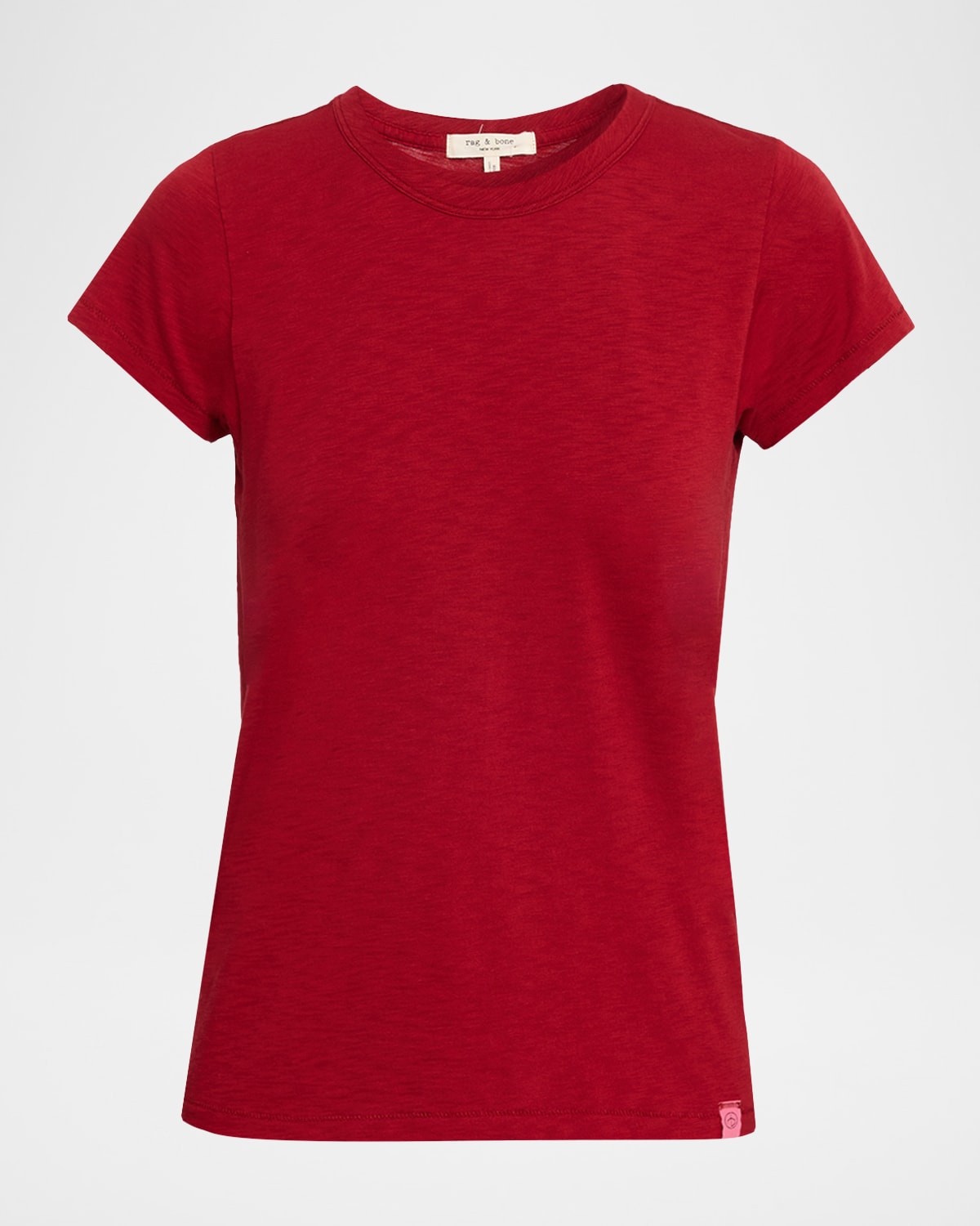 Rag & Bone The Slub Tee In Red