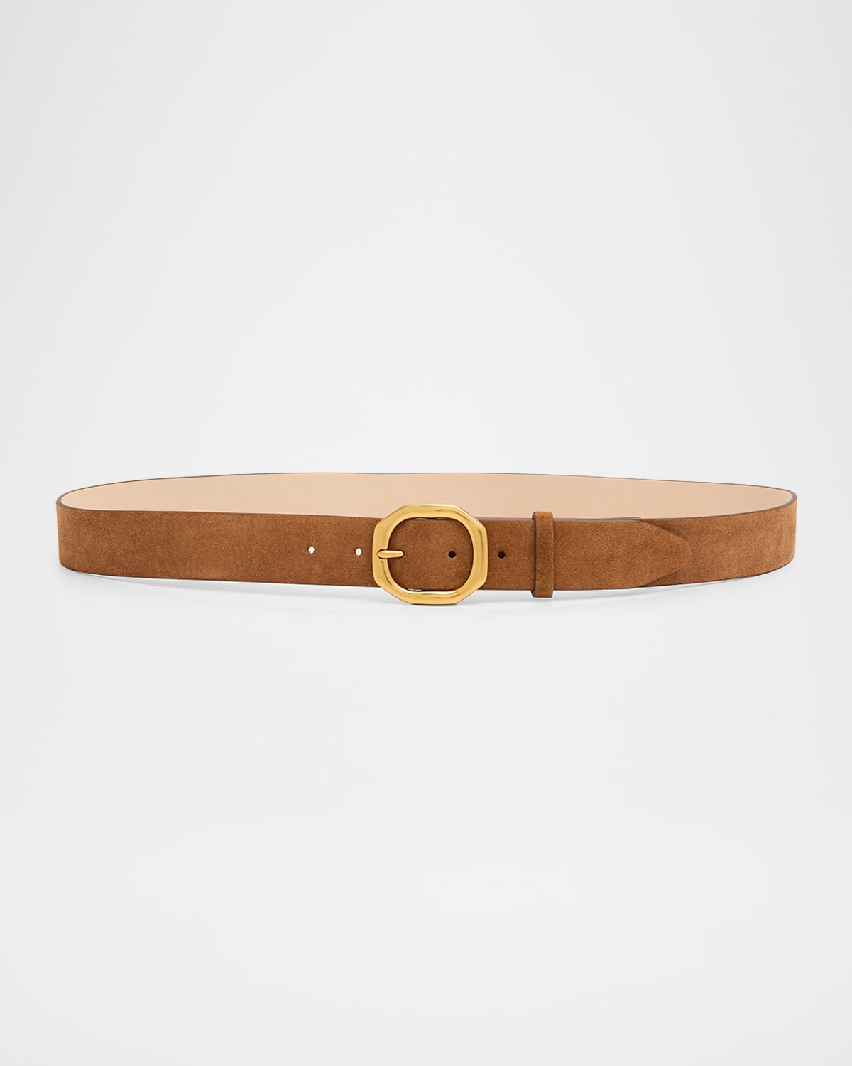 Rag & Bone Audrey Suede Belt In Brown