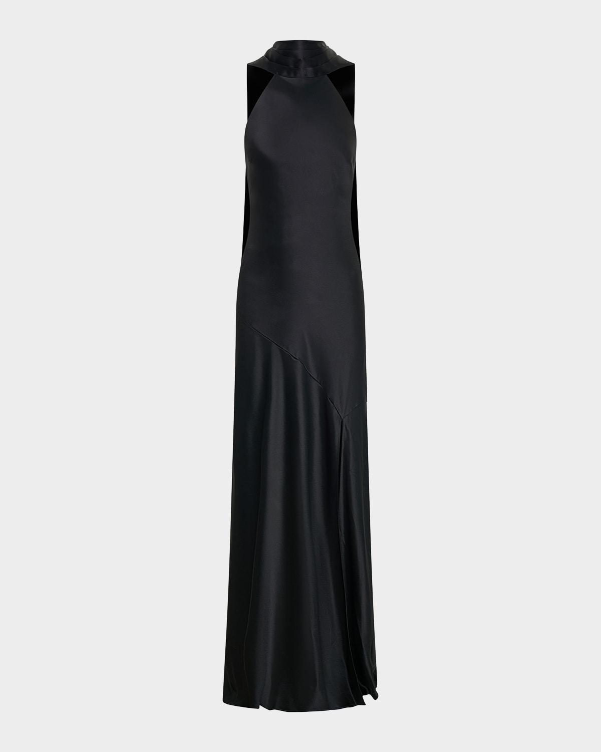 NICHOLAS Isa Draped Halter Gown