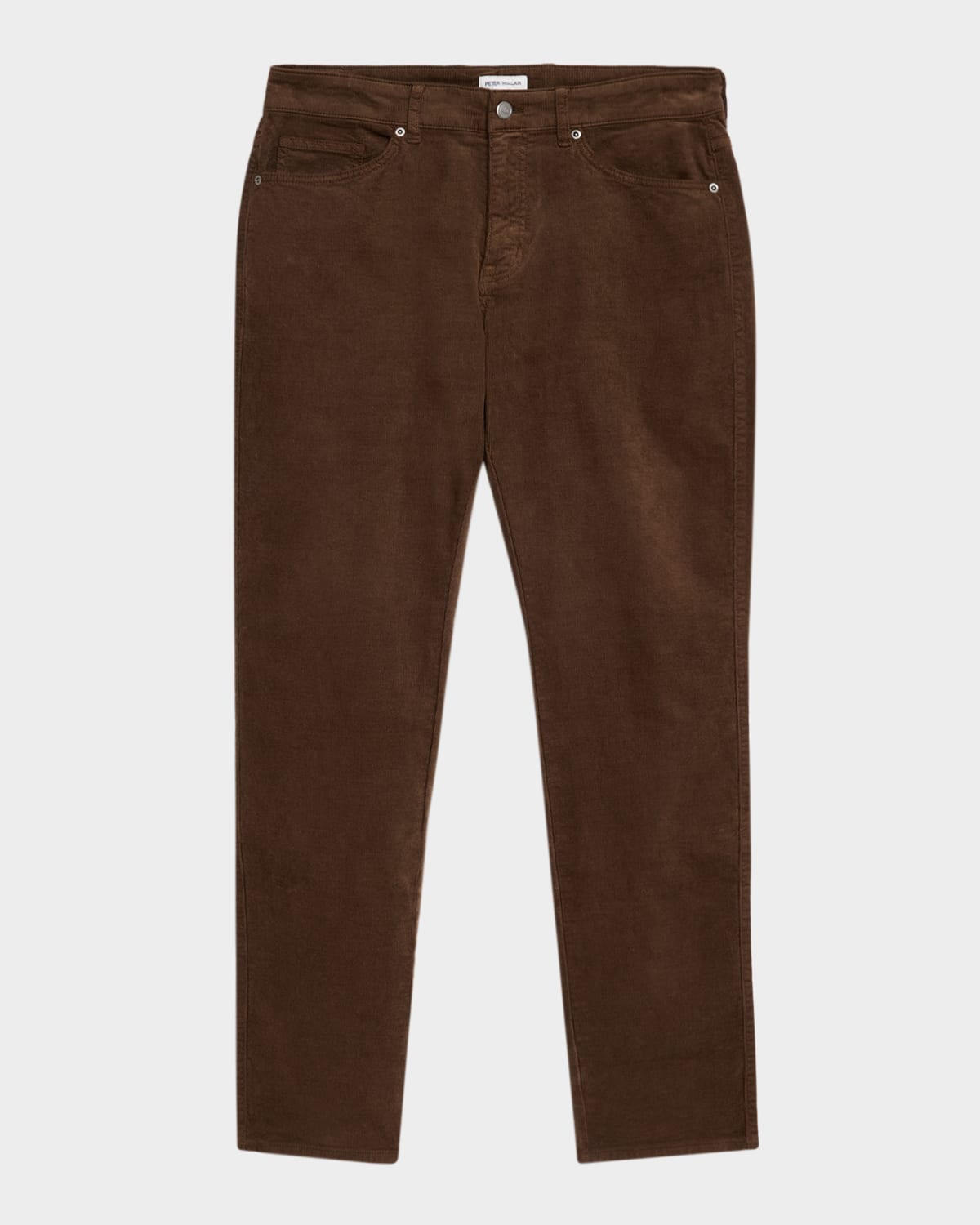Peter Millar Men's Superior Soft Corduroy Pants In Brown
