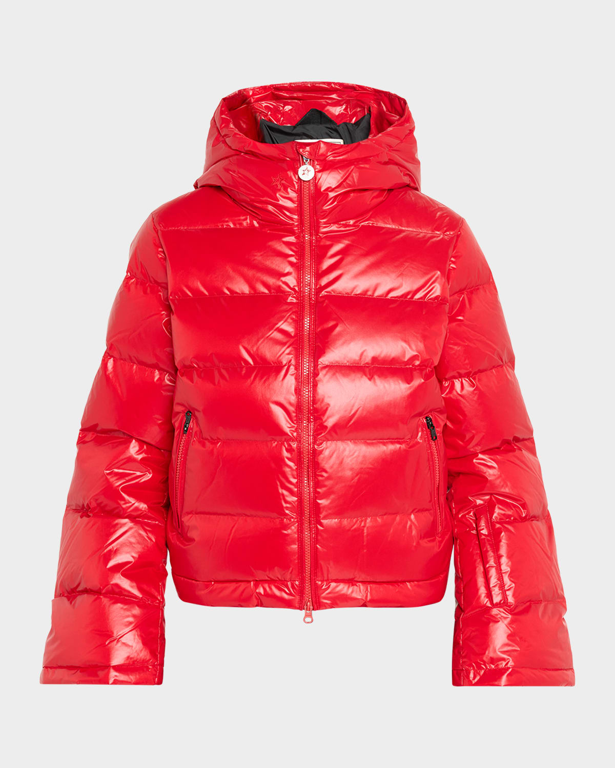 Perfect Moment Polar Flare Down Ski Jacket In Purple