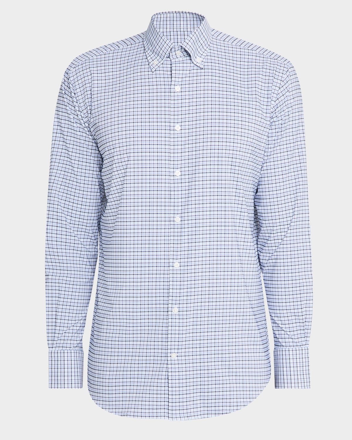 Peter Millar Men's Leavenworth Performance Twill Sport Shirt In Blue