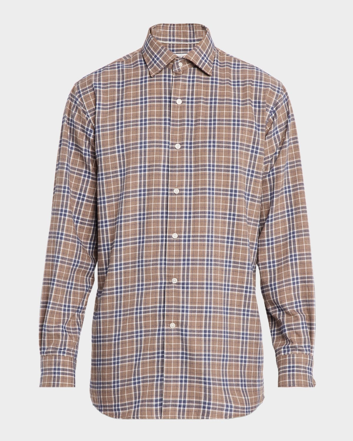 Peter Millar Men's Big Bear Performance Flannel Sport Shirt In Red