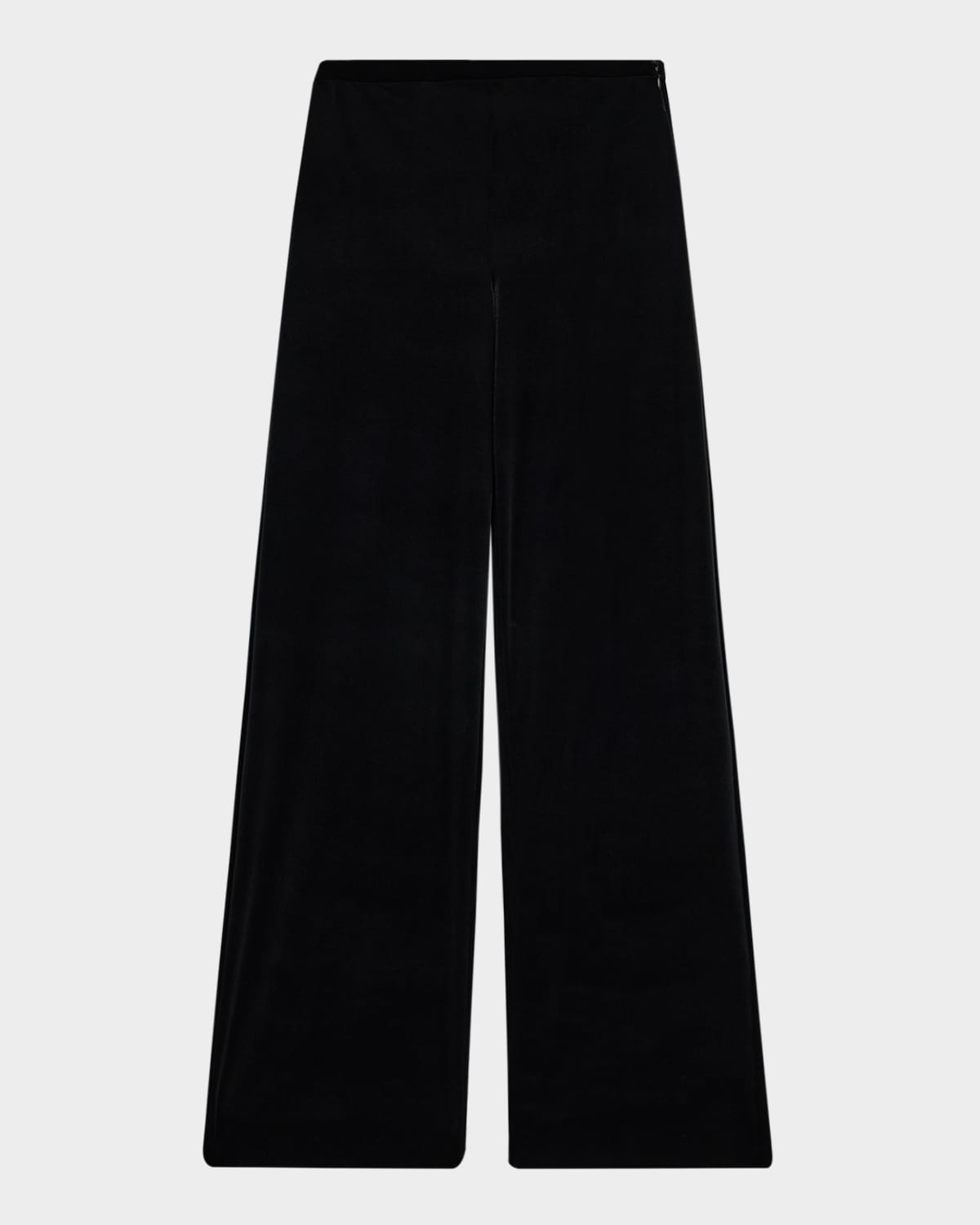 Emporio Armani Wide-leg Velvet Trousers