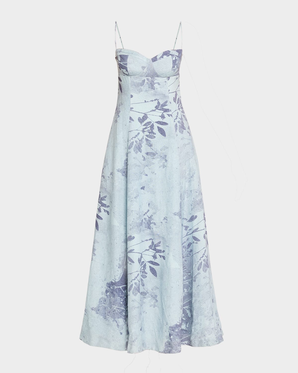 Simkhai Rudie Floral Bustier Maxi Dress In Multi