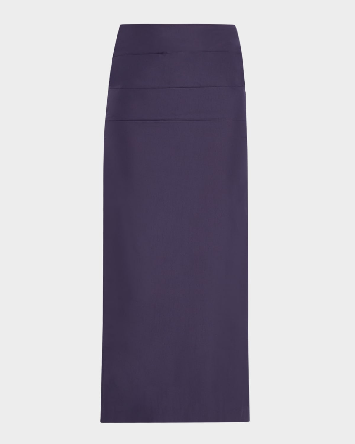 Wynn Hamlyn Emma Column Maxi Skirt In Purple