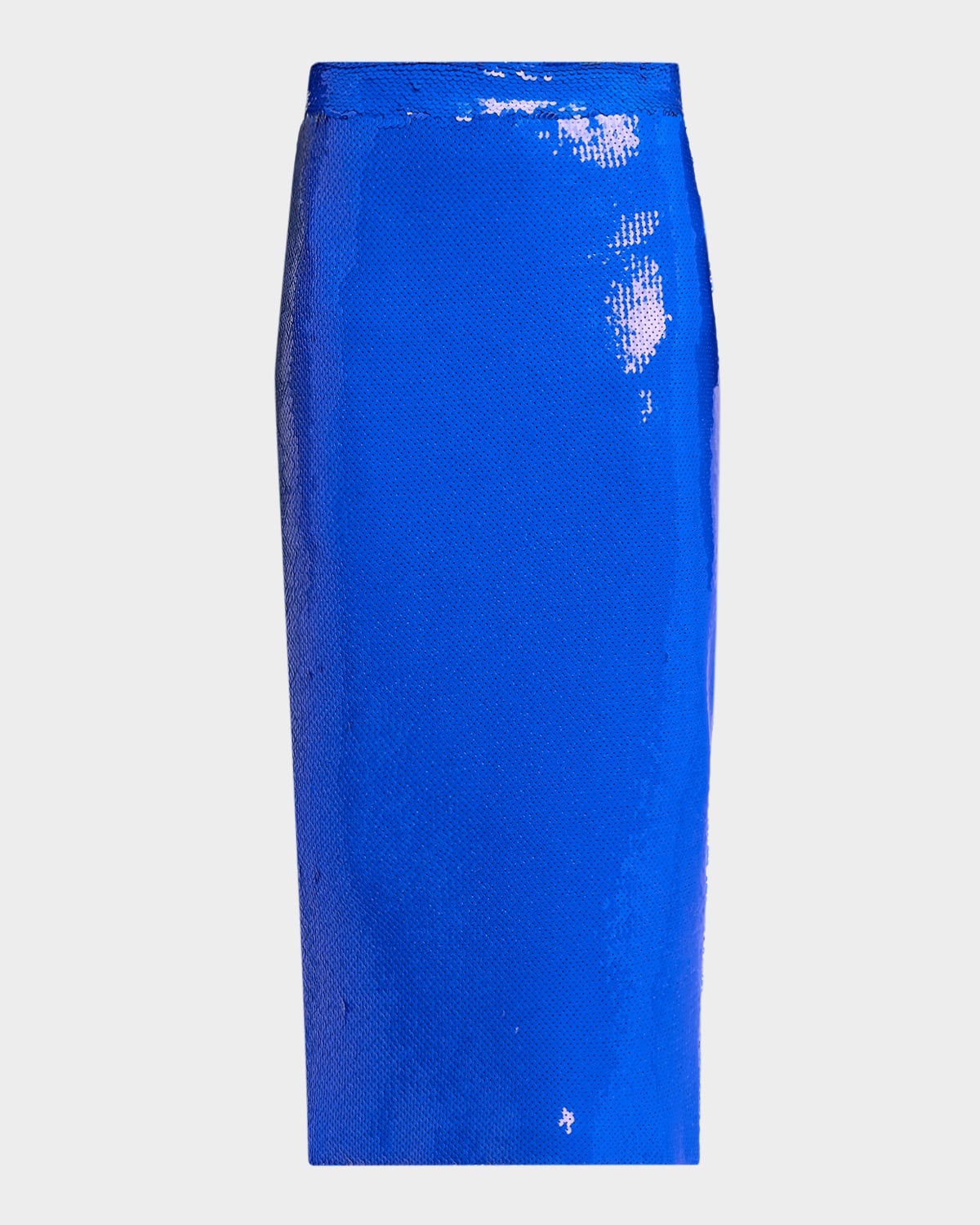 Sergio Hudson Sequined Midi Pencil Skirt In Multi