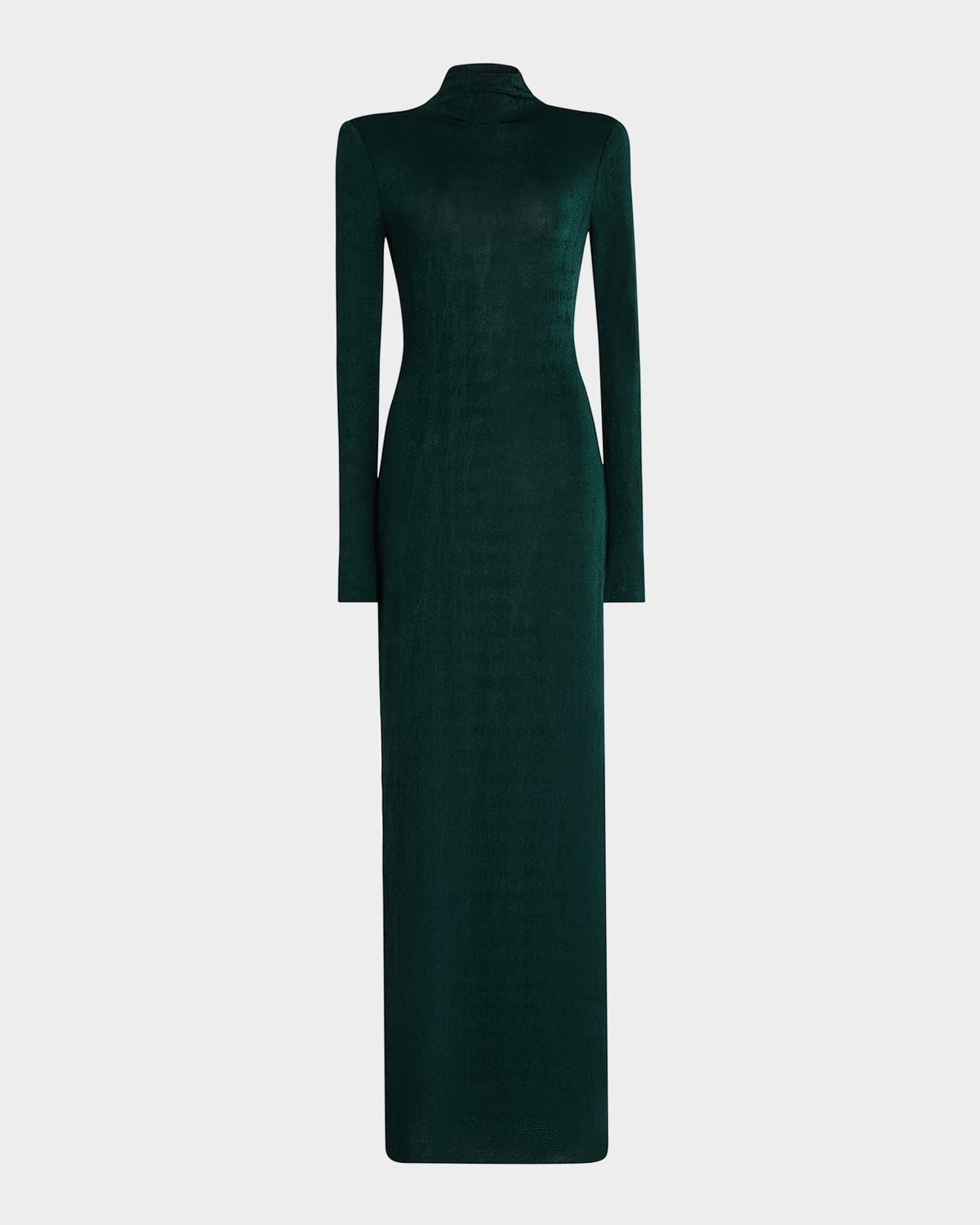 Ser.o.ya Kim High-neck Maxi Dress In Brown