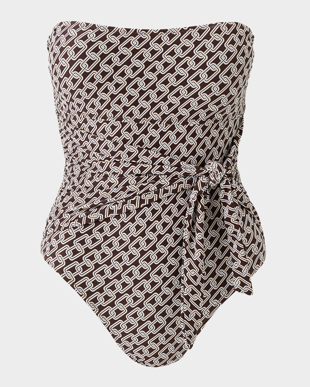 Melissa Odabash Munich Chain Strapless One-piece Swimsuit In Multi