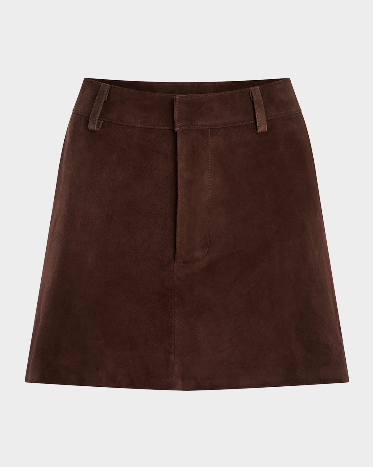 Ser.o.ya Torrance Suede Mini Skirt In Brown