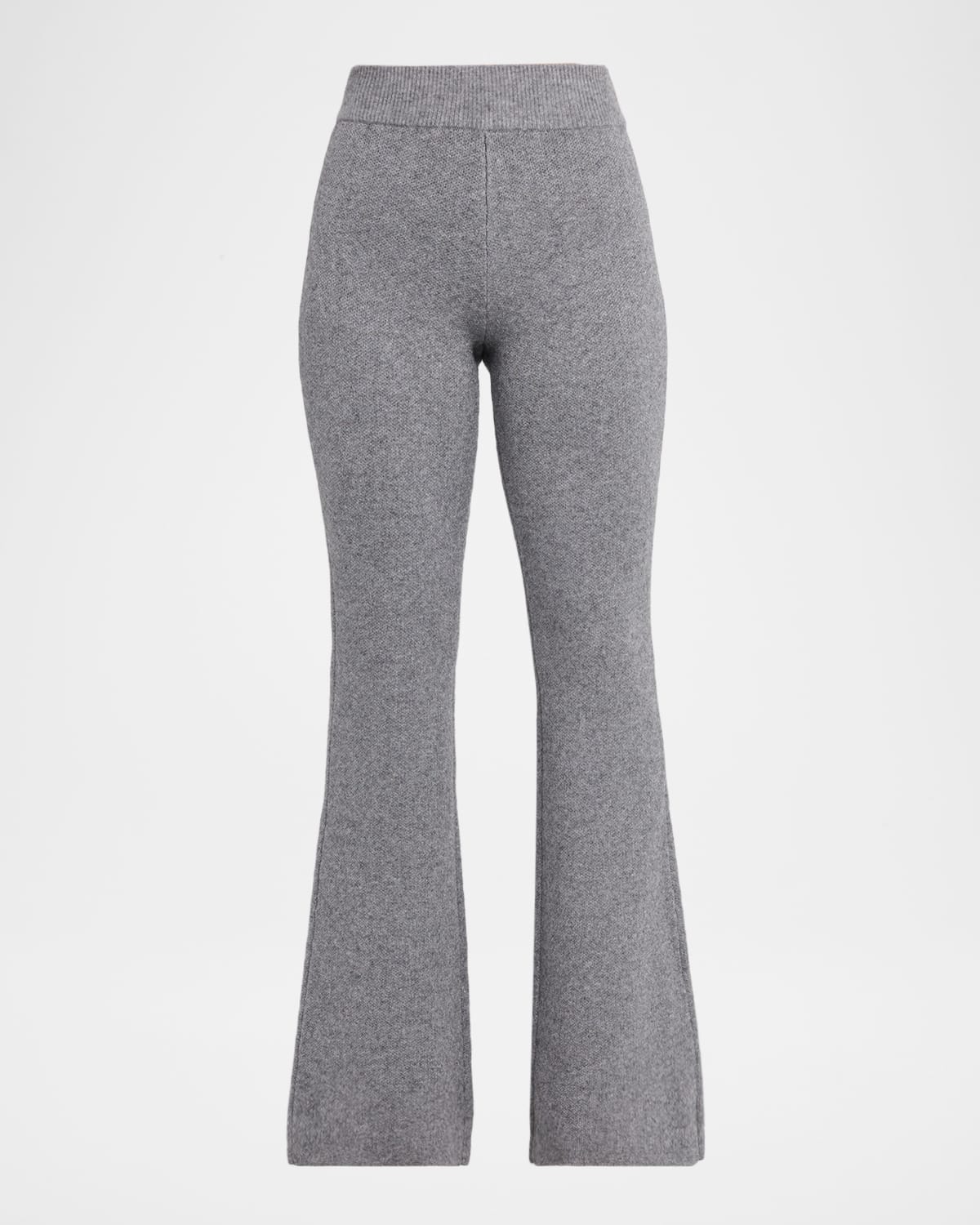Ser.o.ya Mickie Wool-blend Knit Flare Pants
