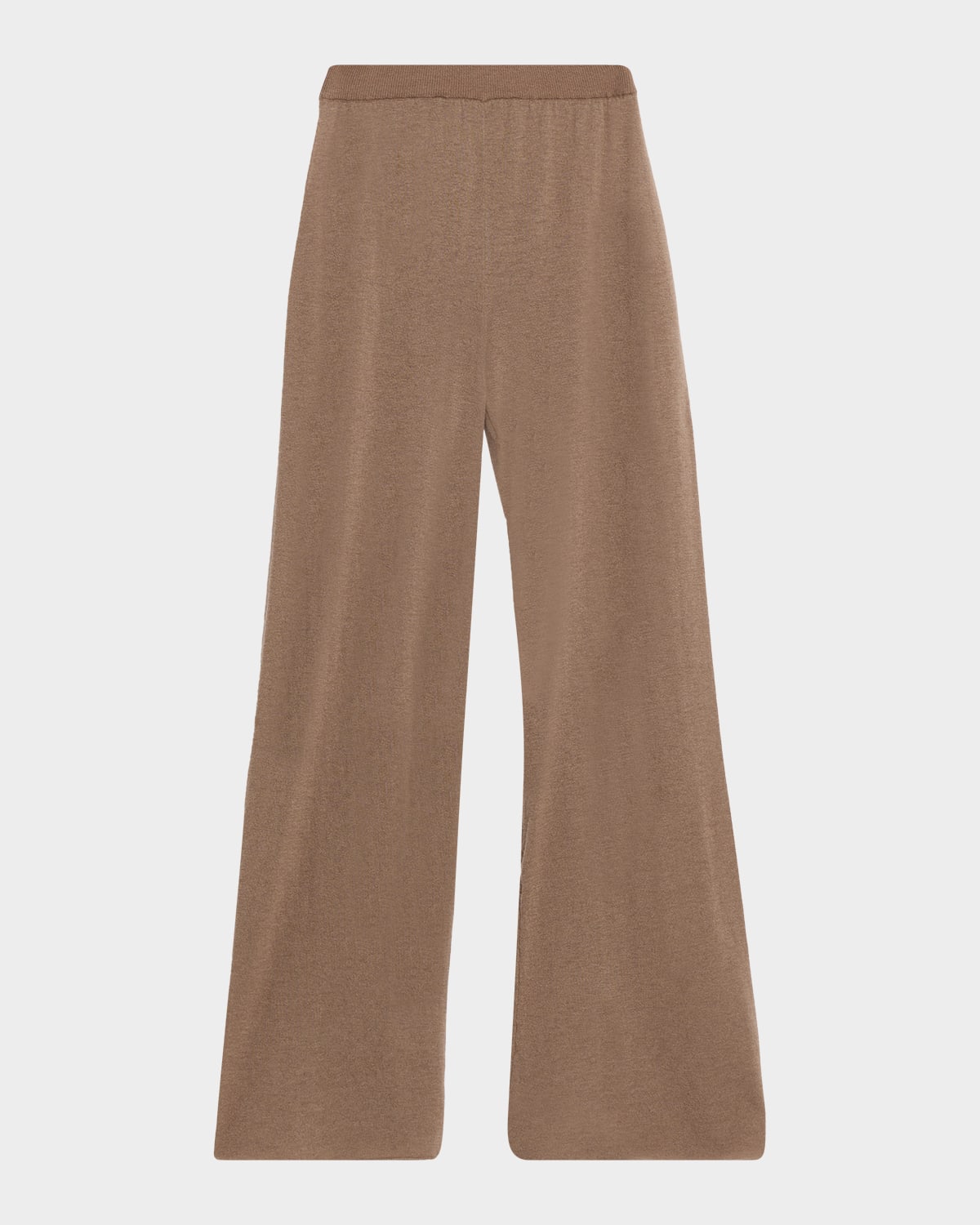 Majestic Machine Washable Cashmere Pants In Brown