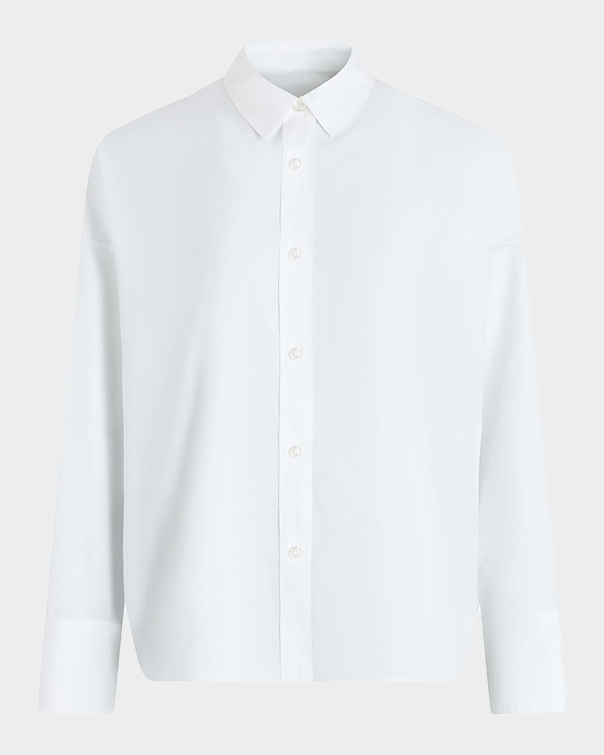 CALLAS Milano Sirene Poplin Silk Scarf-Back Shirt