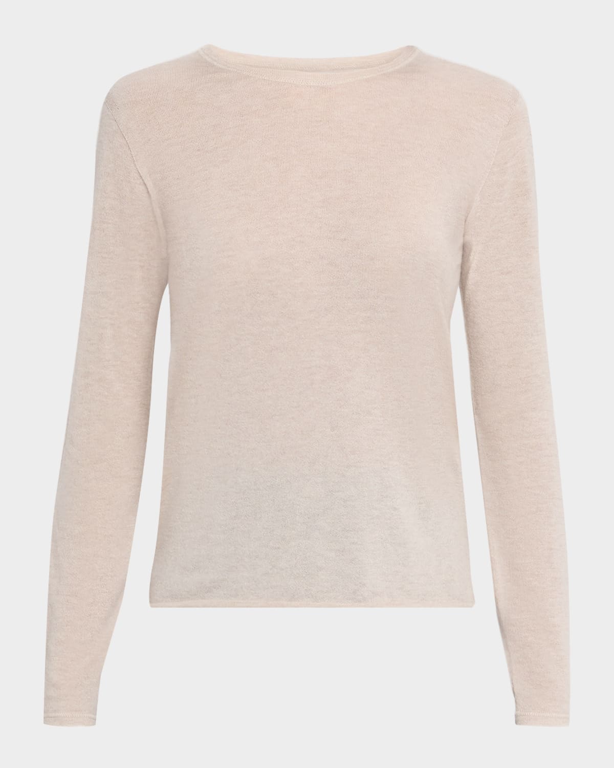Majestic Machine Washable Cashmere Scoop-neck Pullover In Neutral