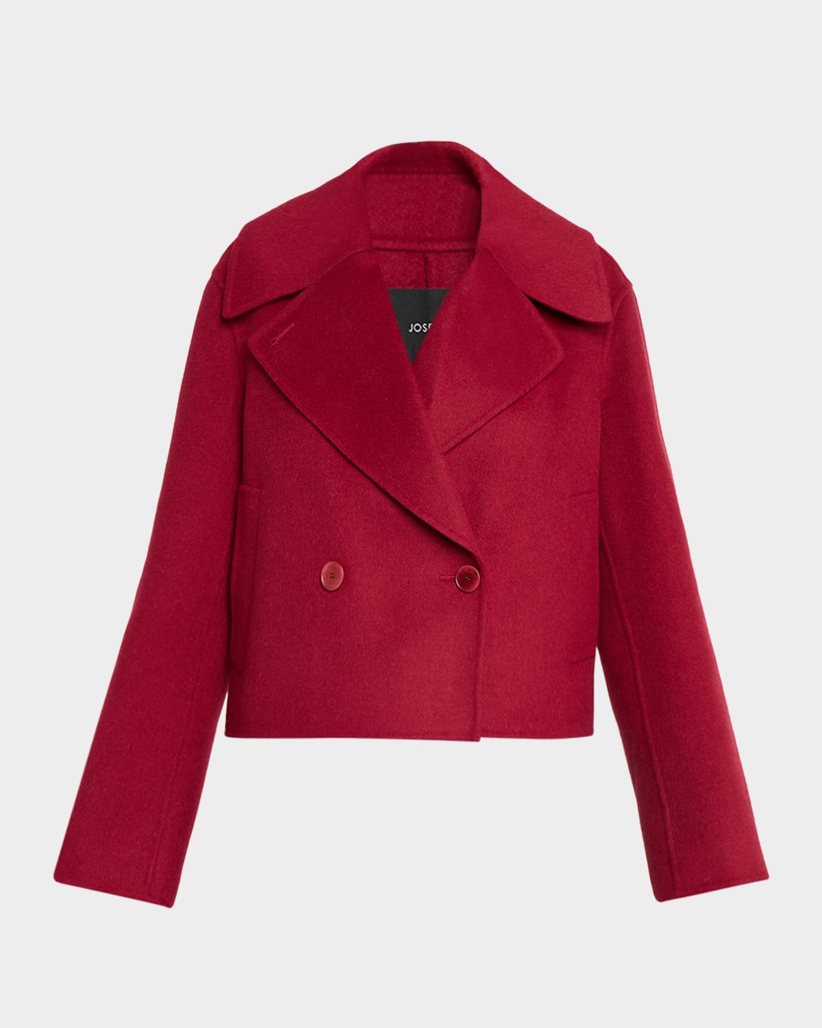 Joseph Delano Cropped Double-Faced Jacket
